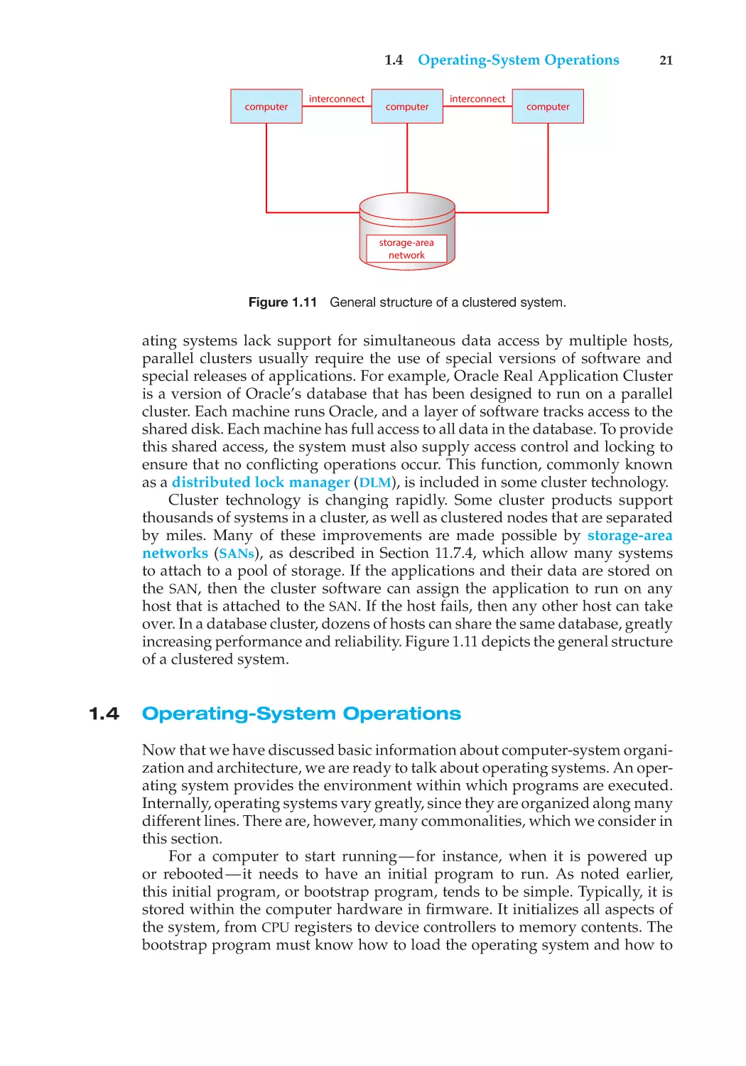 1.4 Operating-System Operations