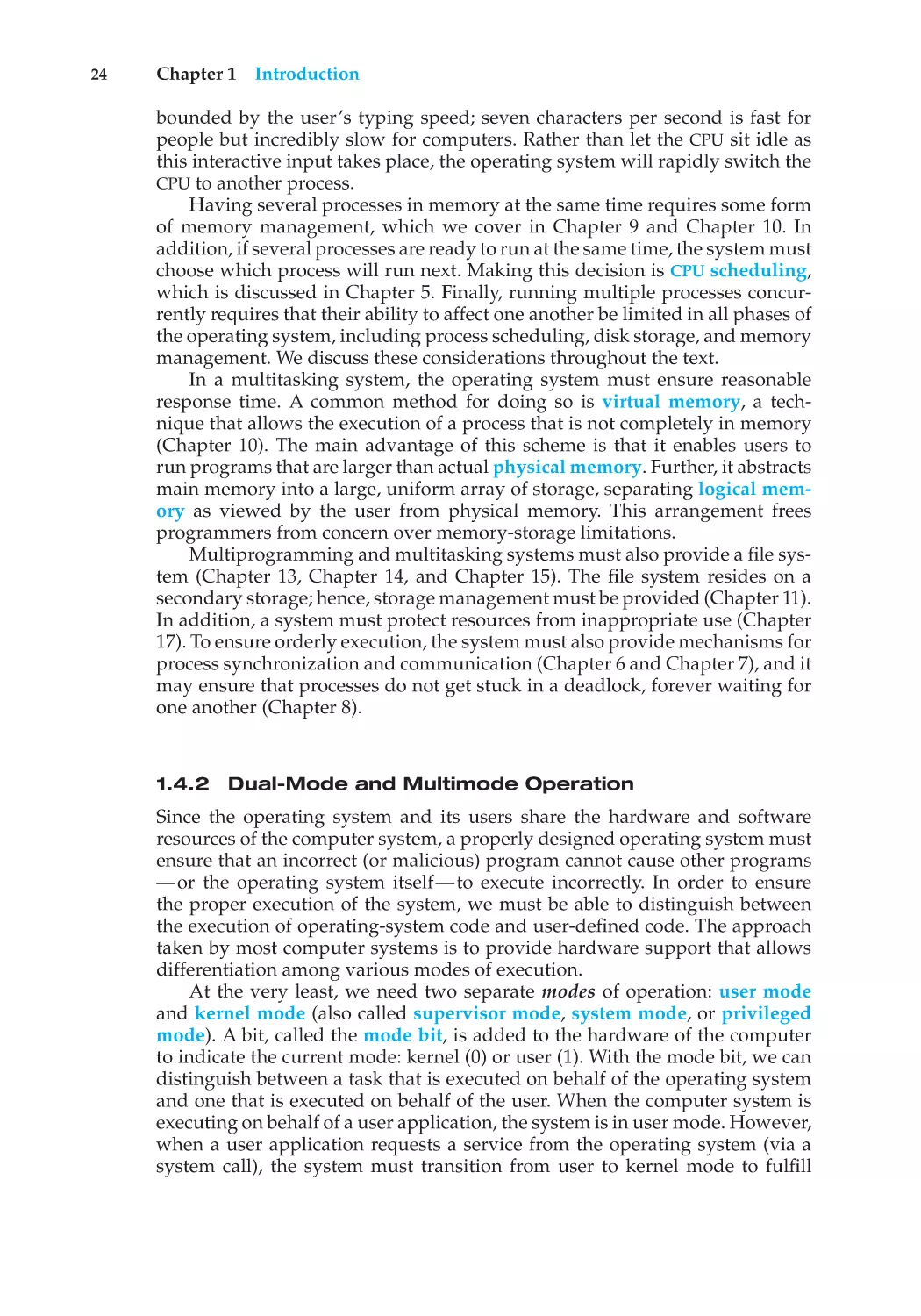 1.4.2 Dual-Mode and Multimode Operation