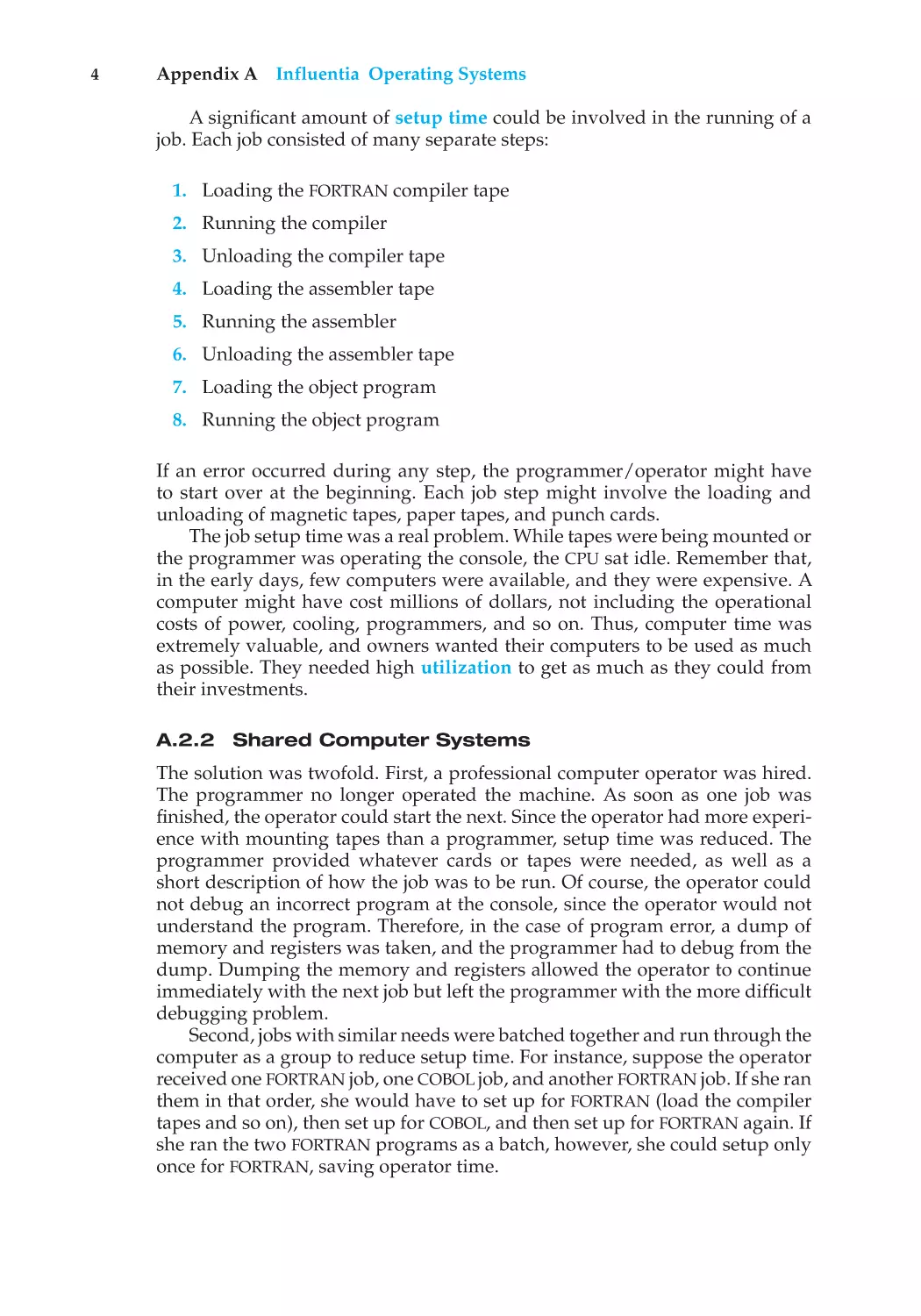 A.2.2 Shared Computer Systems