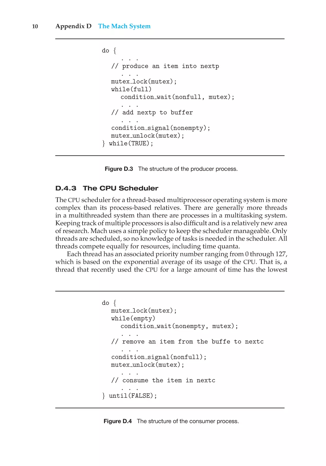 D.4.3 The CPU Scheduler