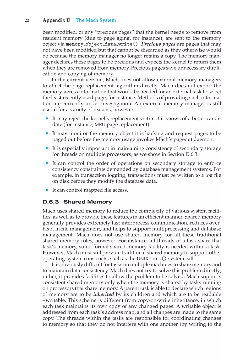 D.6.3 Shared Memory