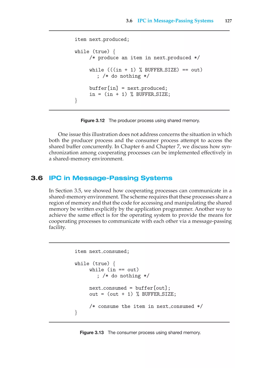 3.6 IPC in Message-Passing Systems