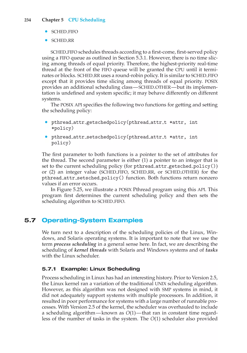 5.7 Operating-System Examples
5.7.1 Example