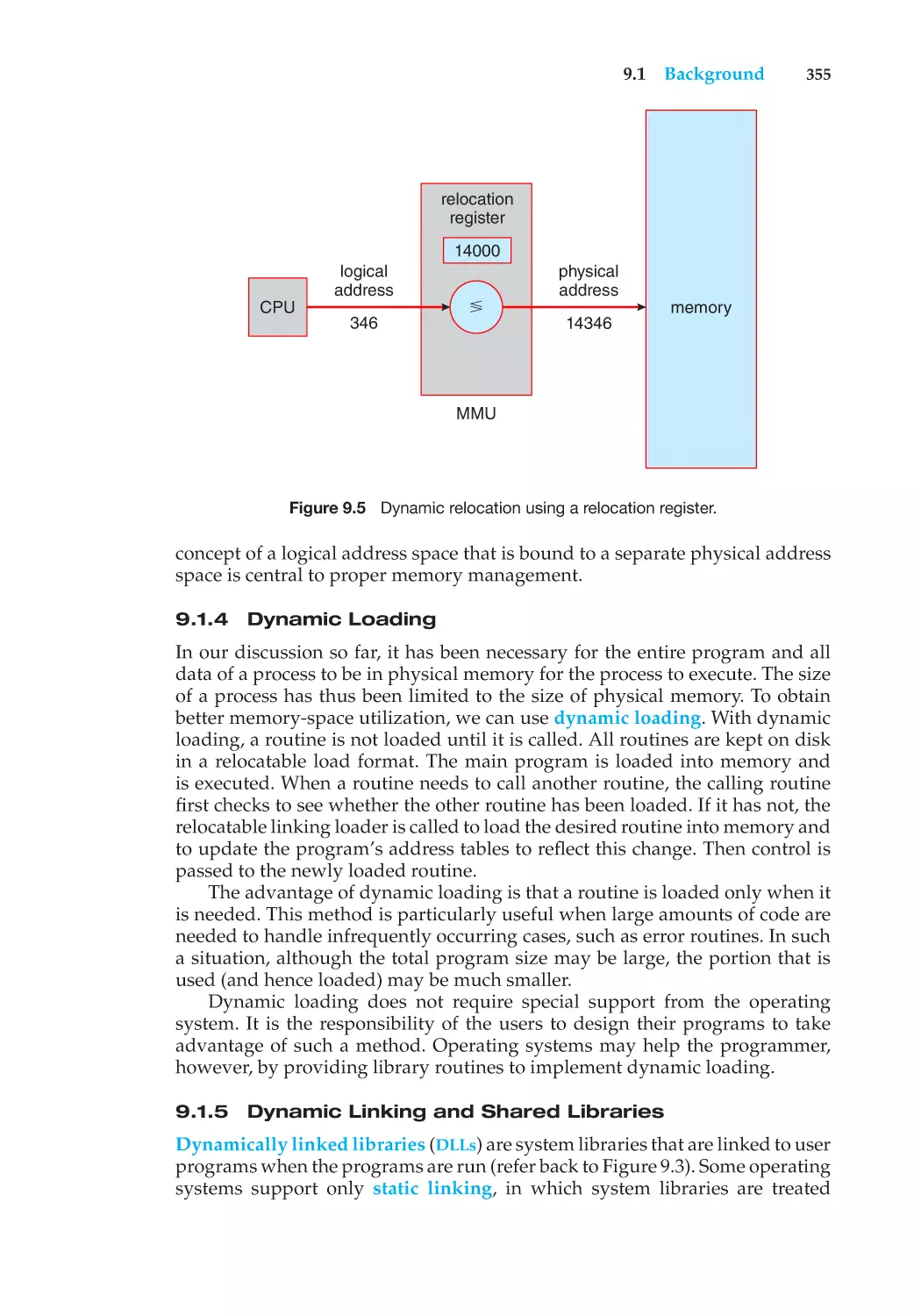 9.1.4 Dynamic Loading
9.1.5 Dynamic Linking and Shared Libraries