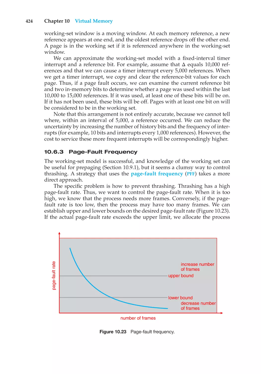 10.6.3 Page-Fault Frequency