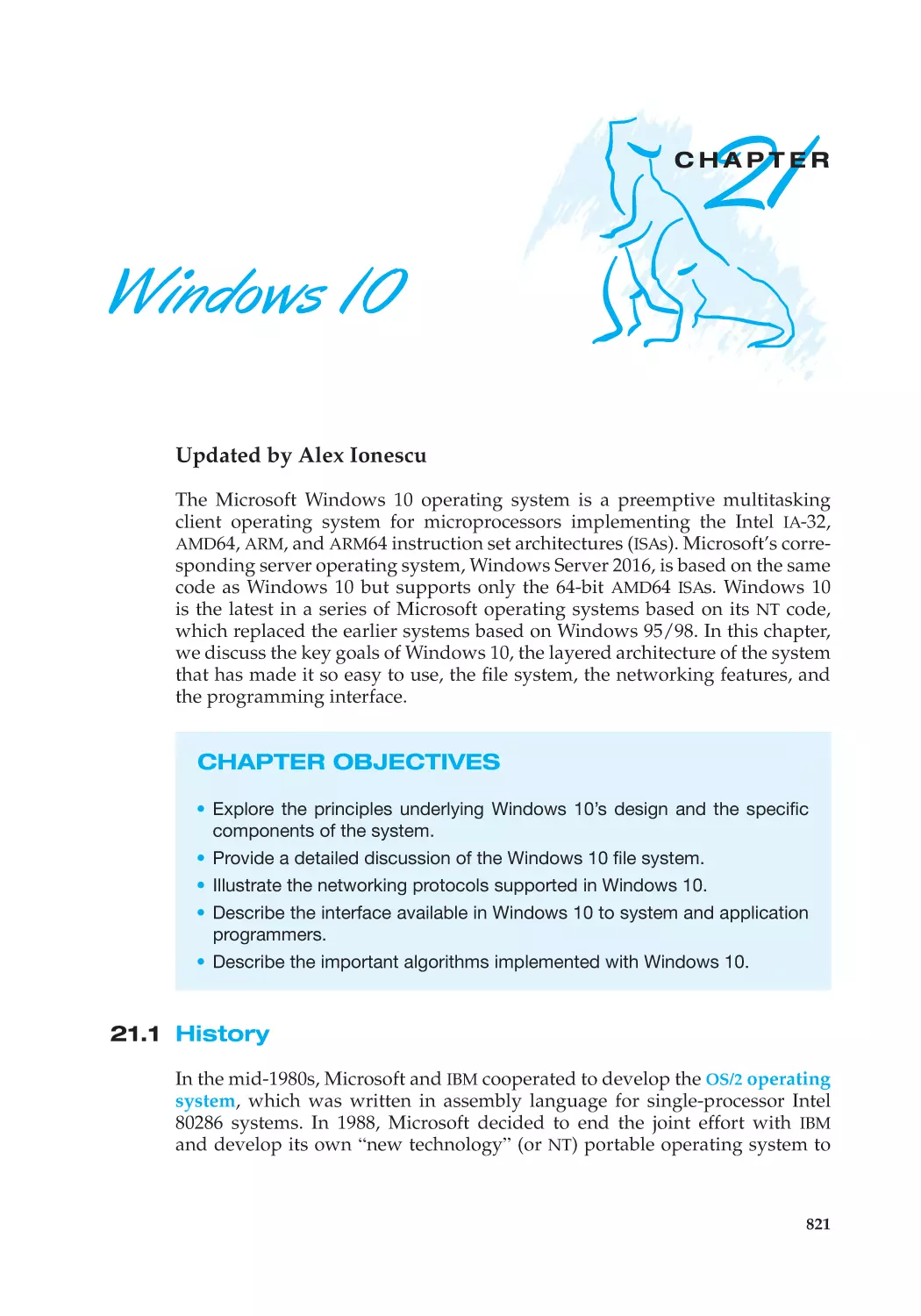 Chapter 21 Windows
21.1 History