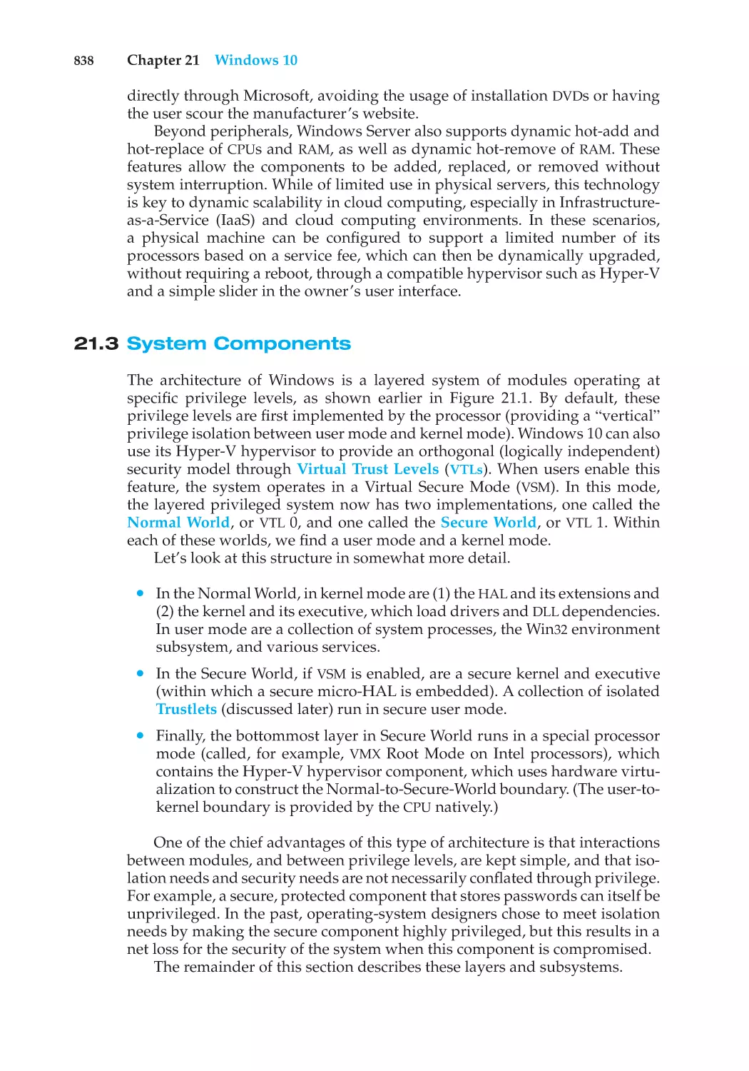 21.3 System Components