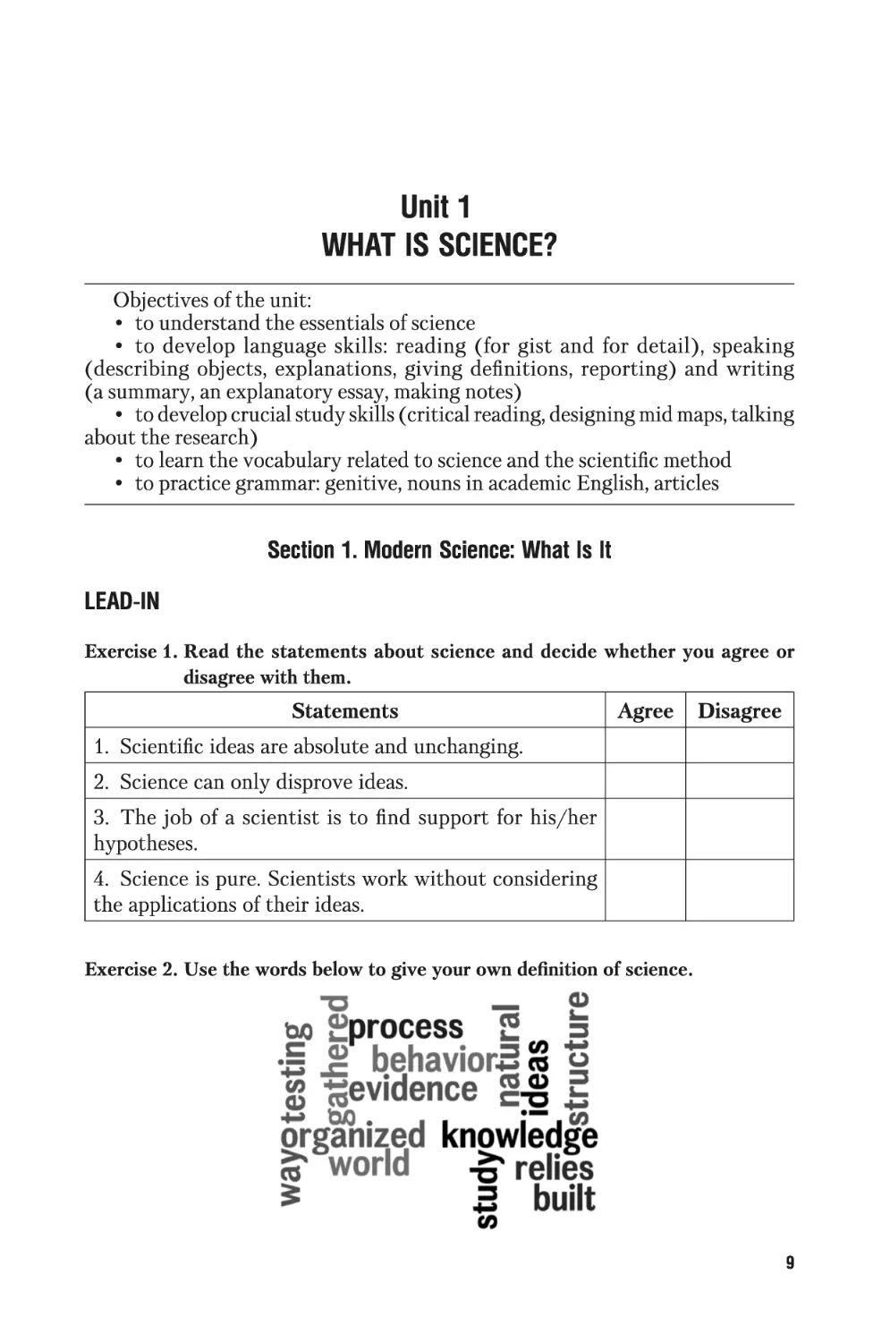 Unit 1. What Is Science?