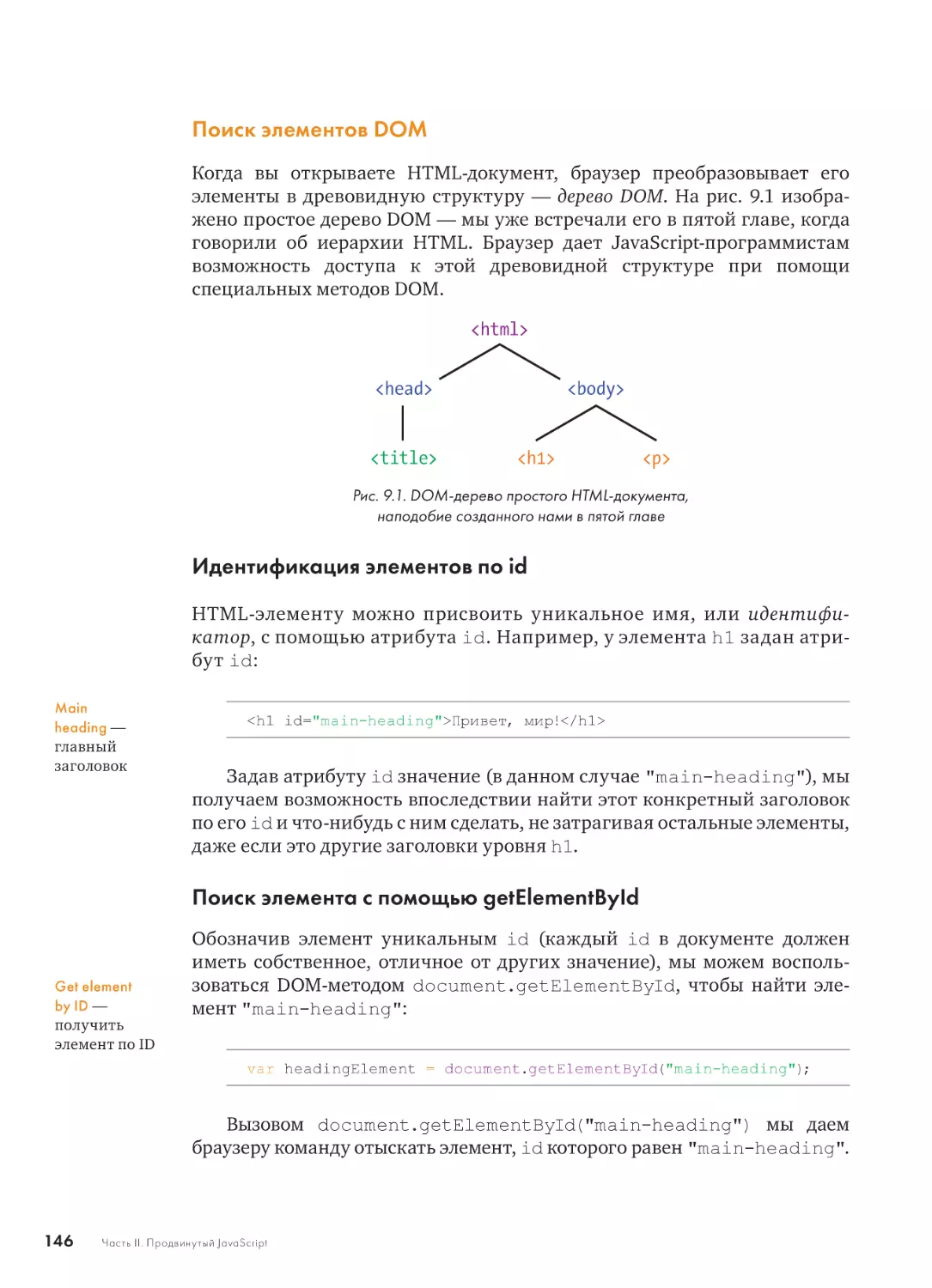 Поиск элементов DOM