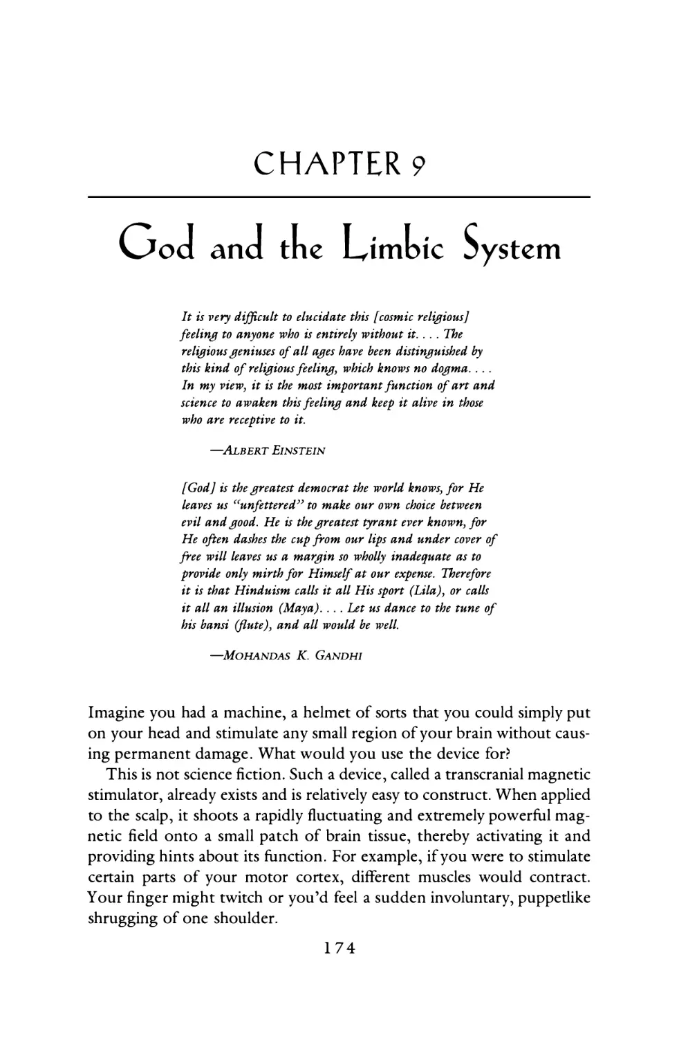 Chapter 9: God and the Limbic System