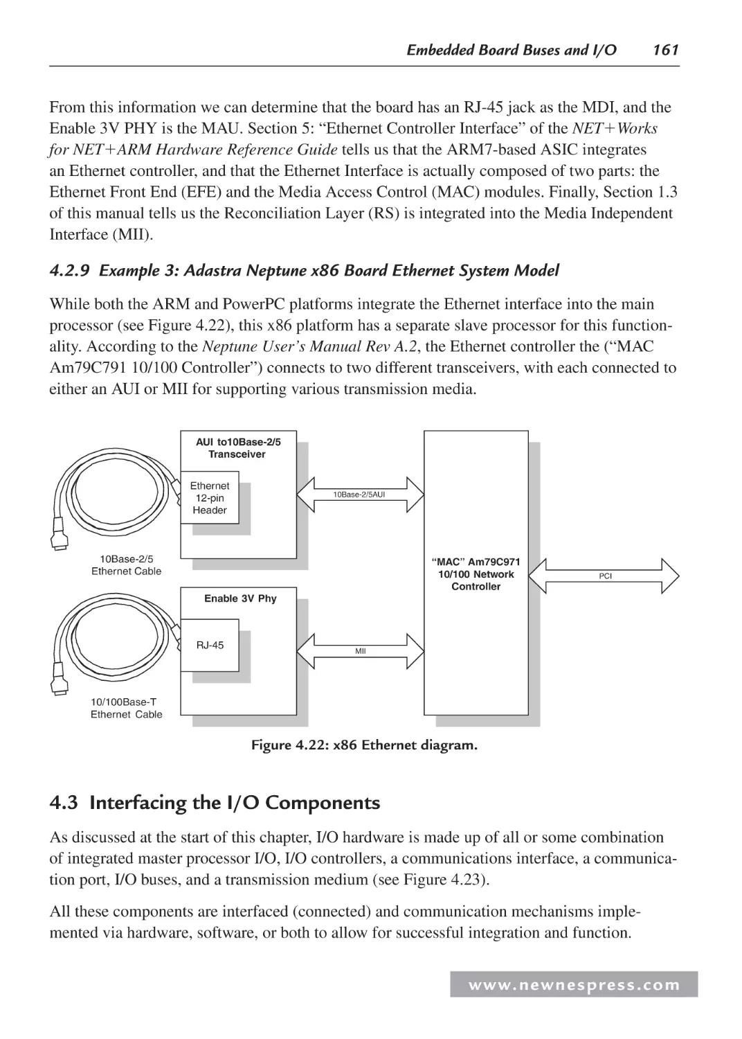 4.3 Interfacing the I/O Components