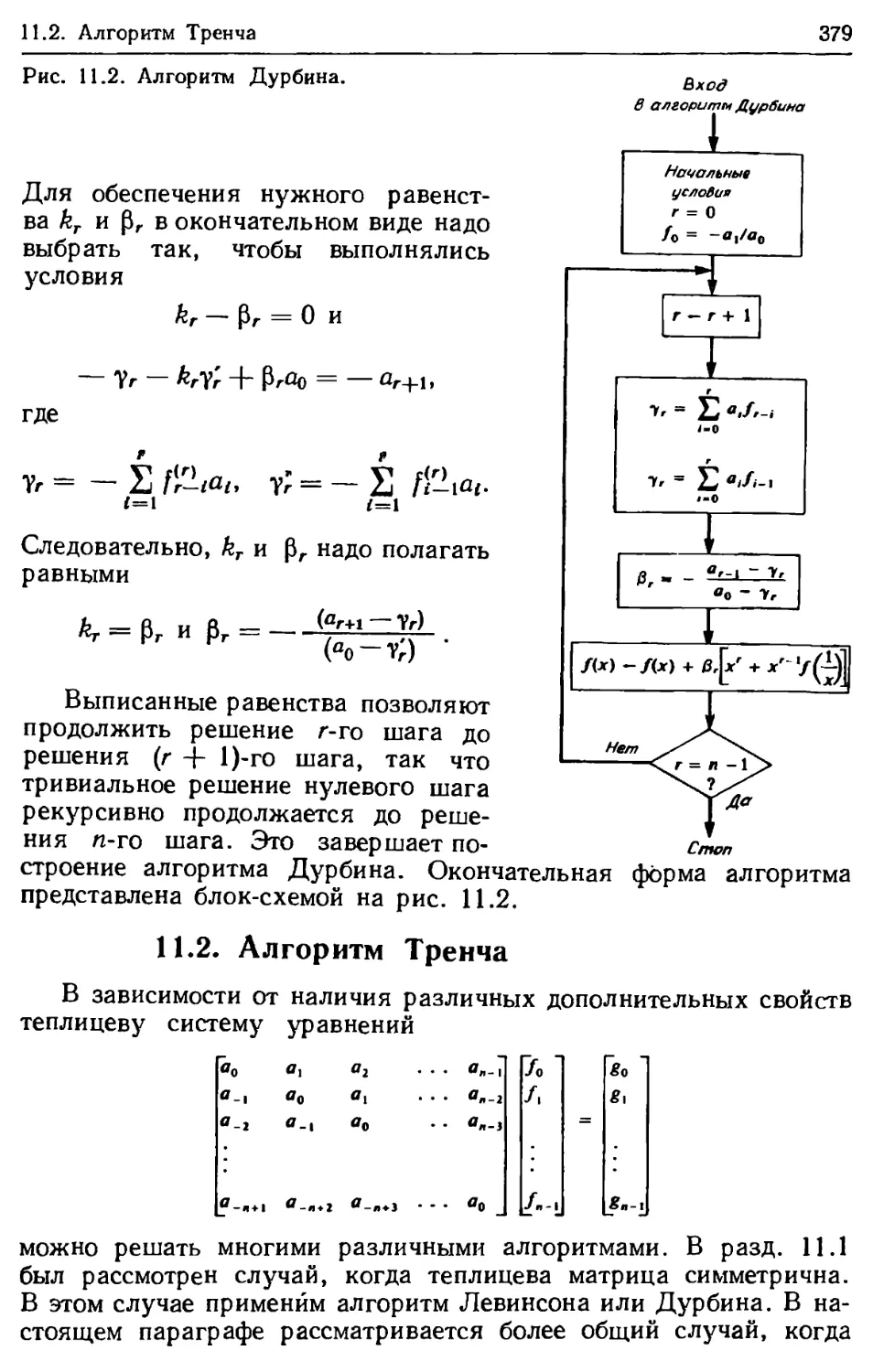 11.2. Алгоритм Тренча