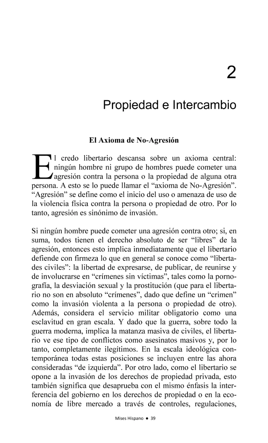 2.- Propiedad e Intercambio