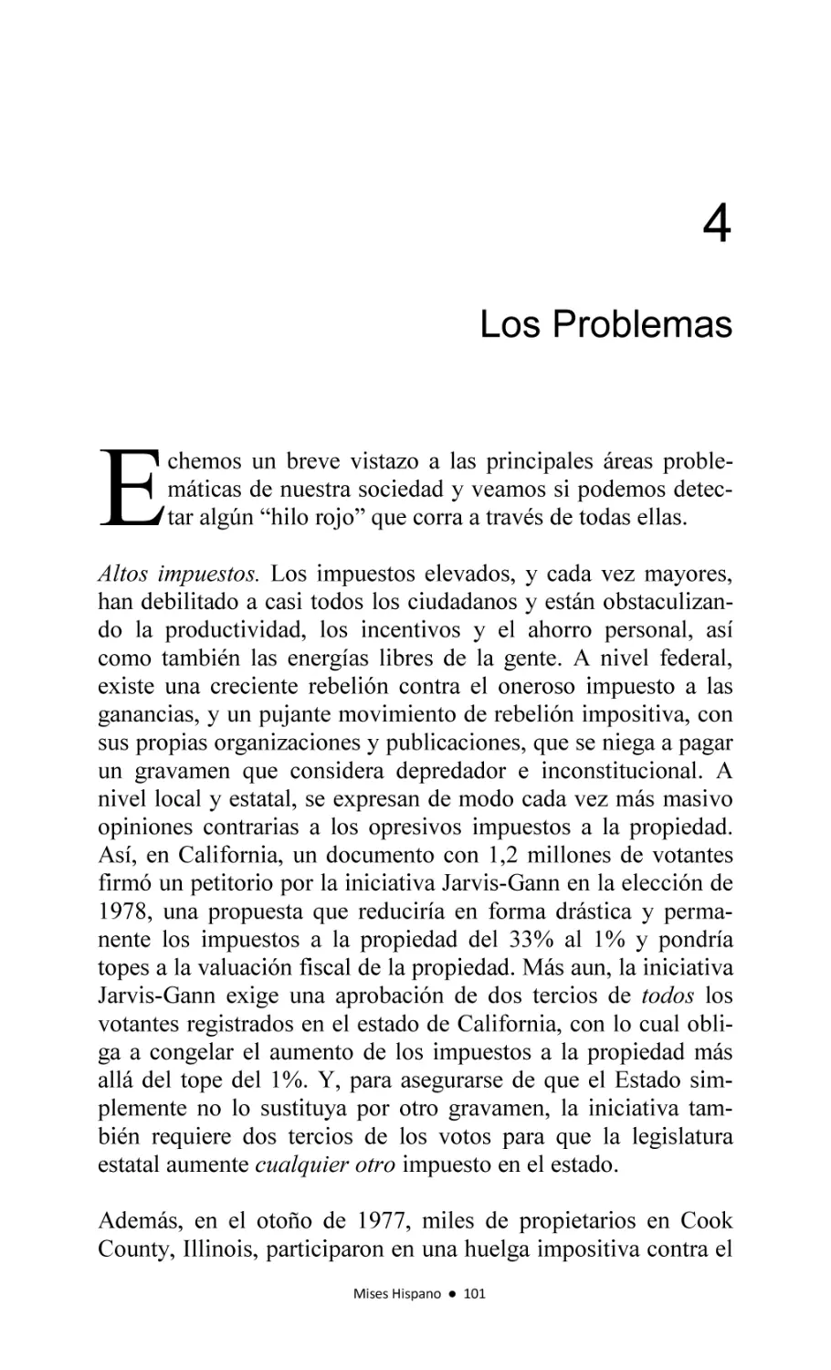 4.- Los Problemas