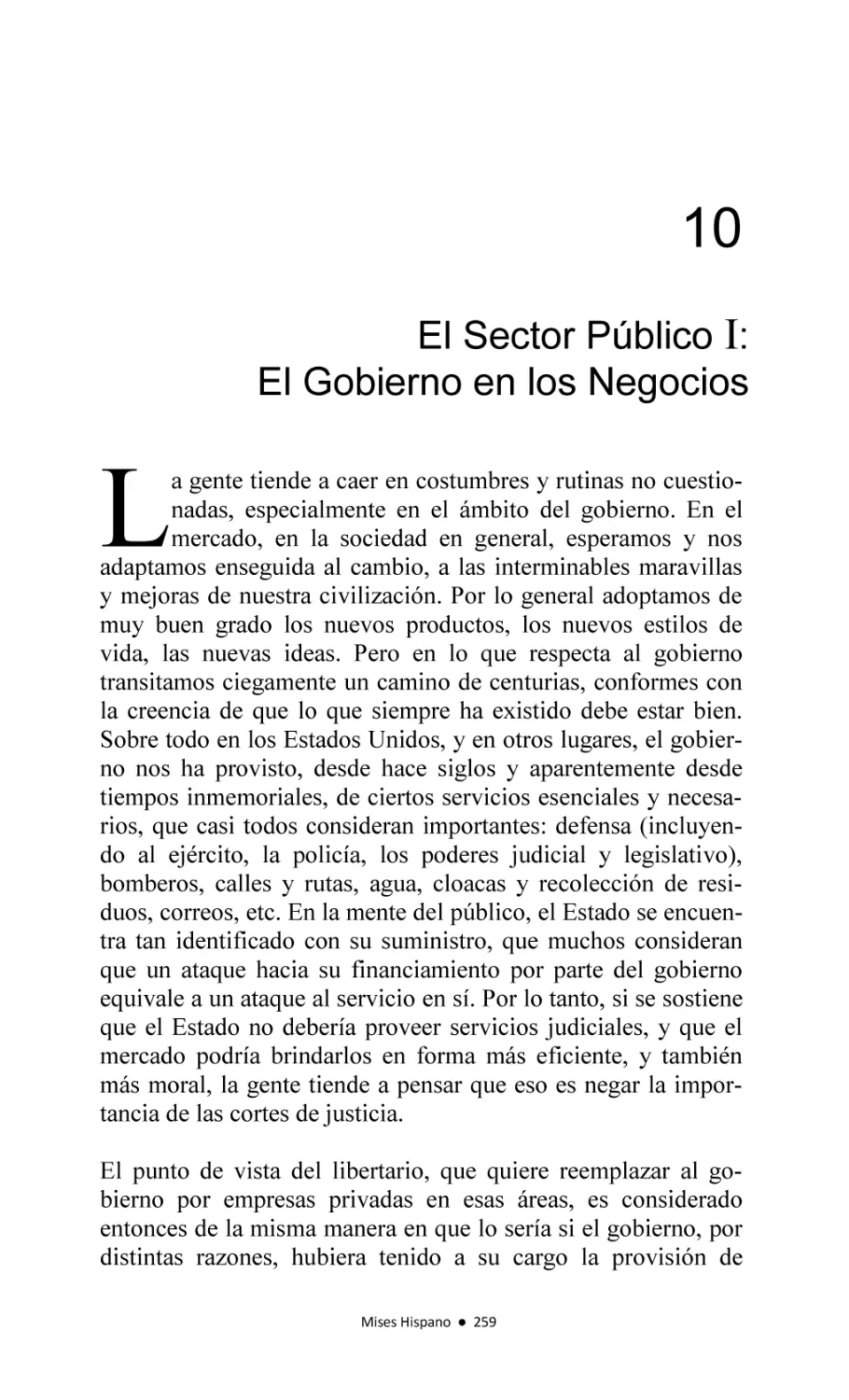 10-El Gobierno en los Negocios