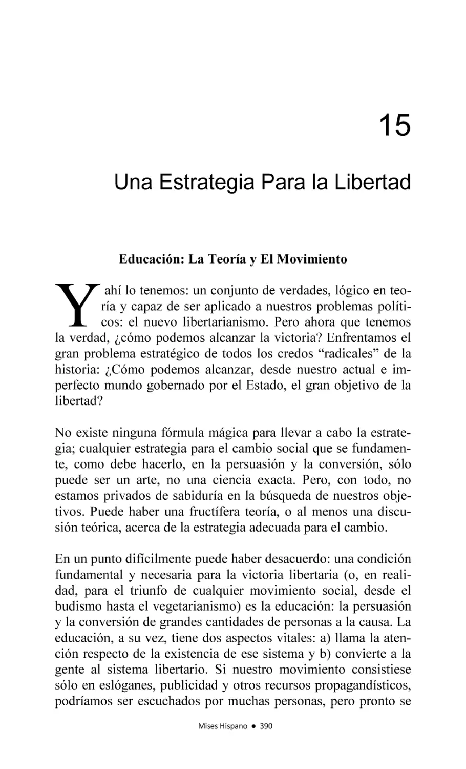 15-Estrategia Para la Libertad