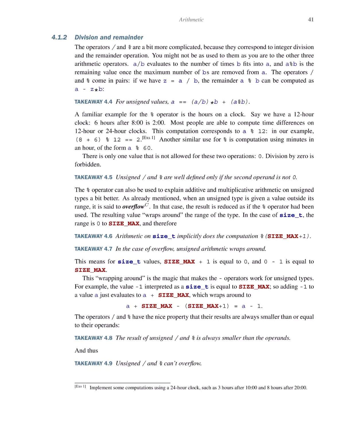 4.1.2 Division and remainder