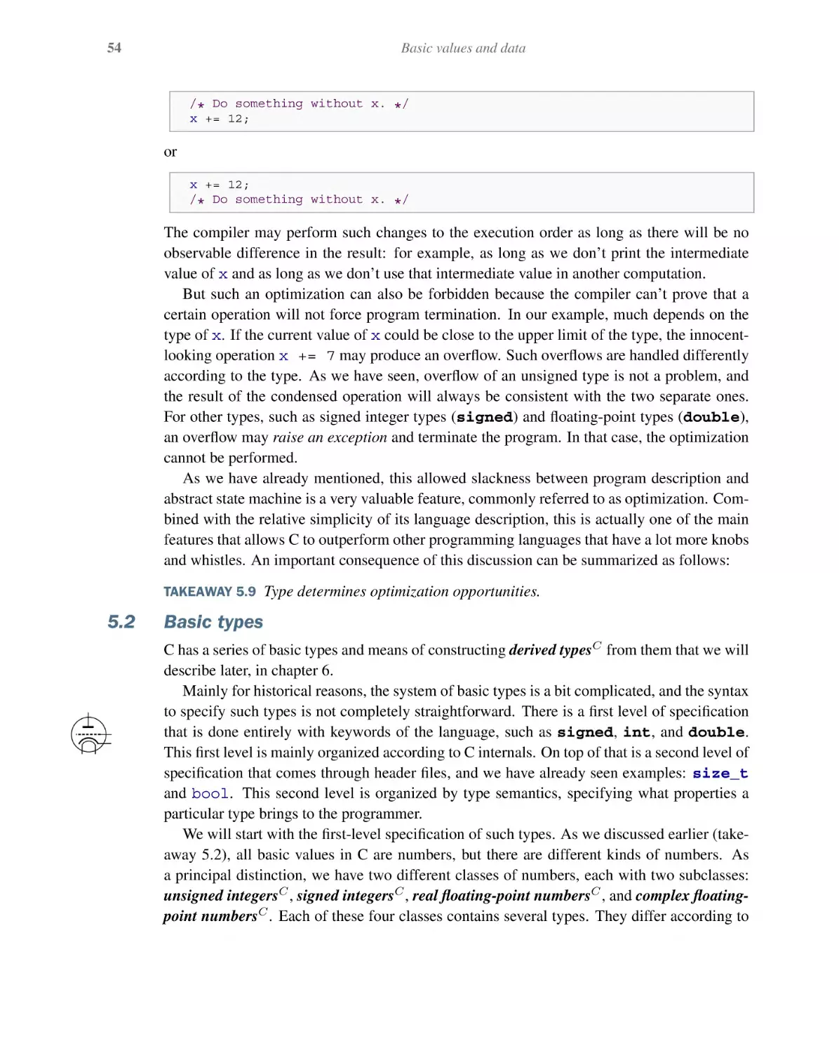 5.2 Basic types