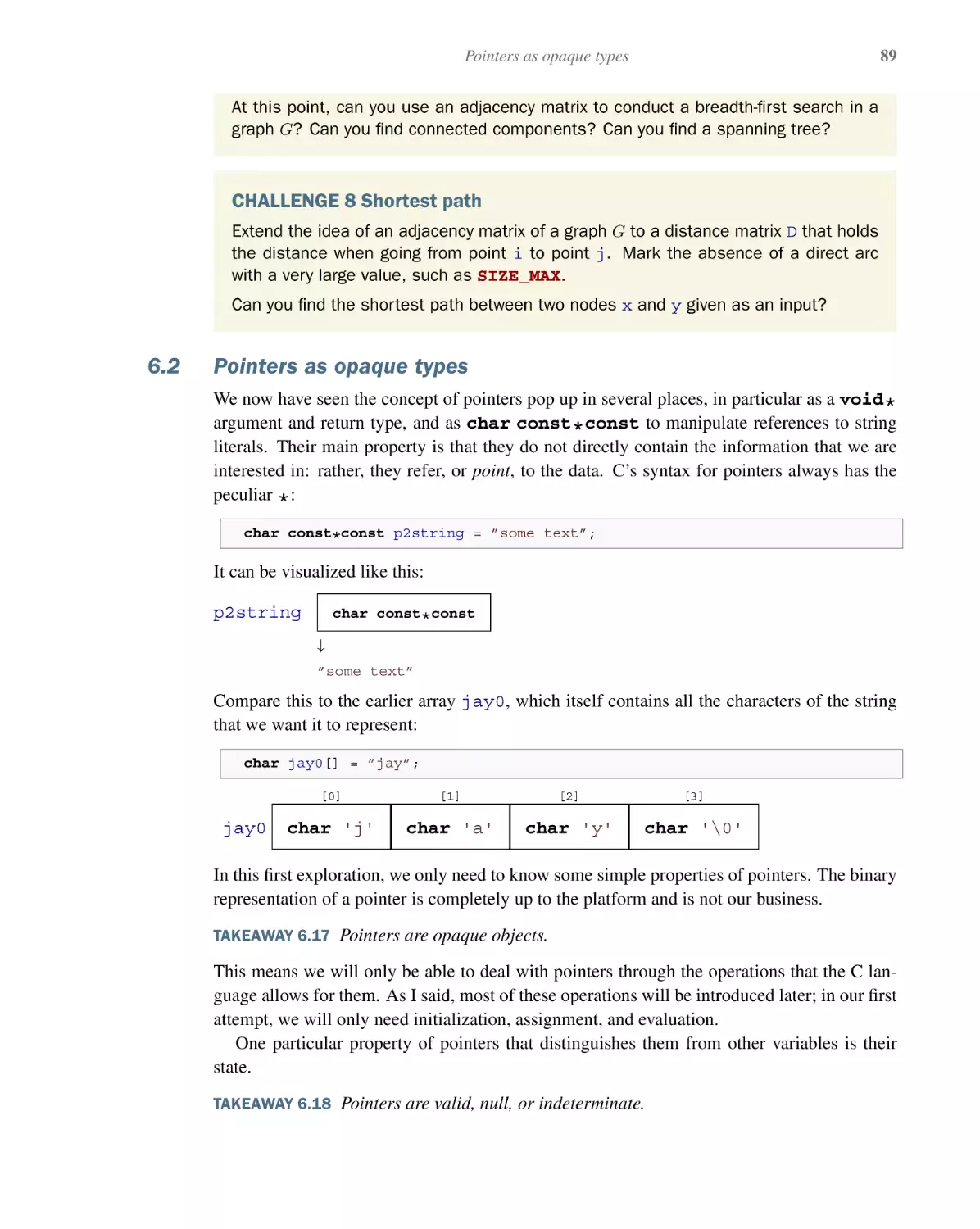 6.2 Pointers as opaque types