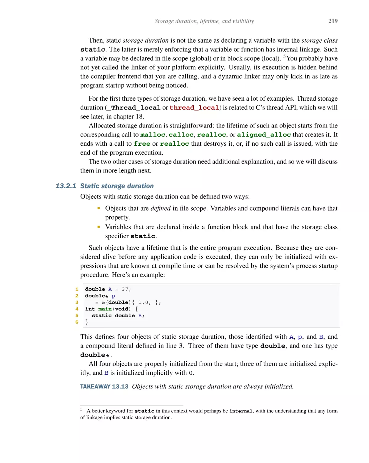 13.2.1 Static storage duration