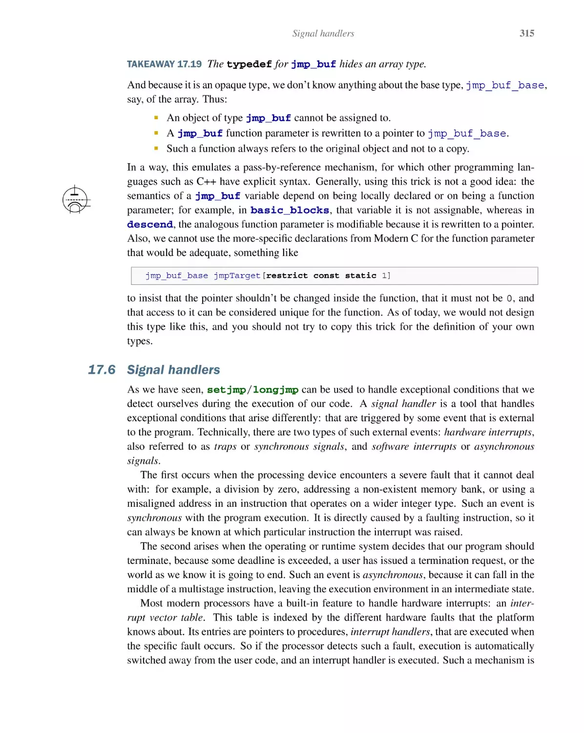 17.6 Signal handlers