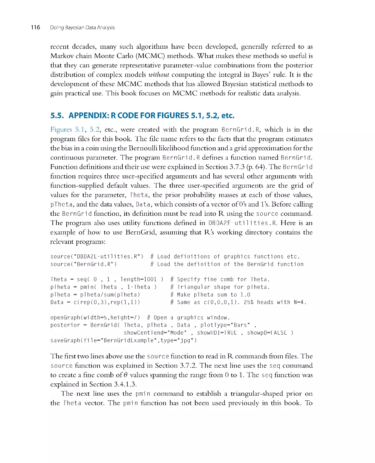 Appendix: R Code for Figures 5.1, 5.2, etc.