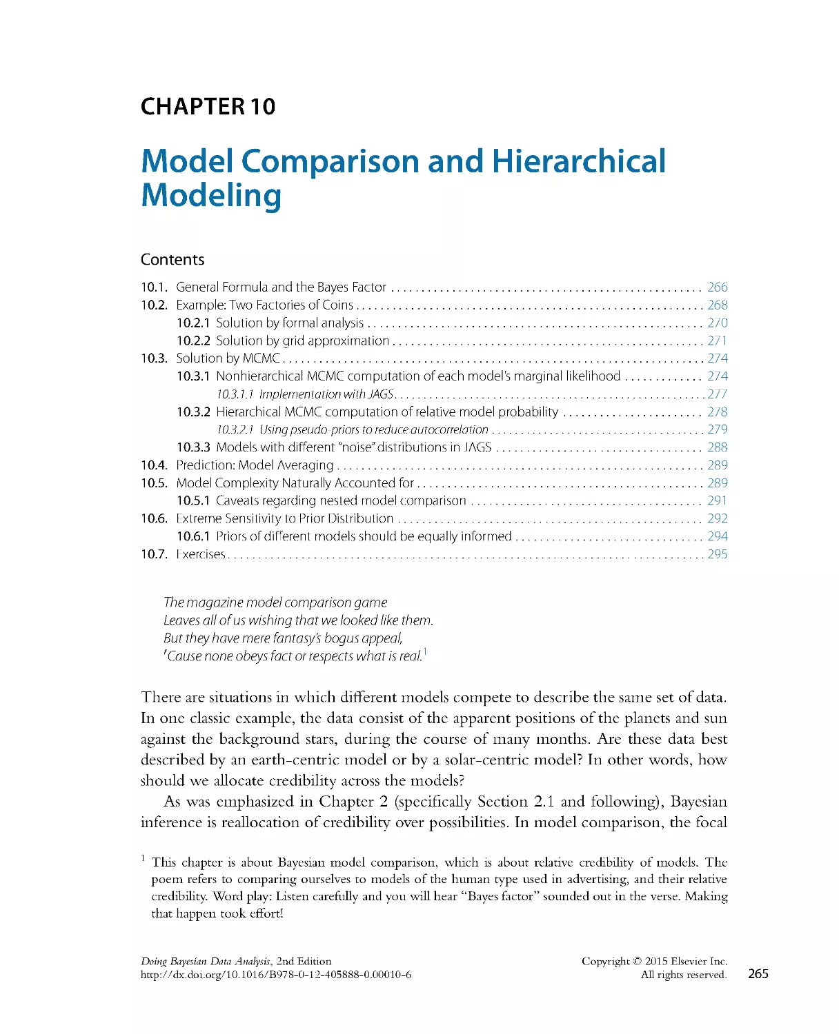 15. Chapter-10-Model-Comparison-and-Hierarchical-Modeling_2015_Doing-Bayesian-Data-Analysis-Second-Edition-