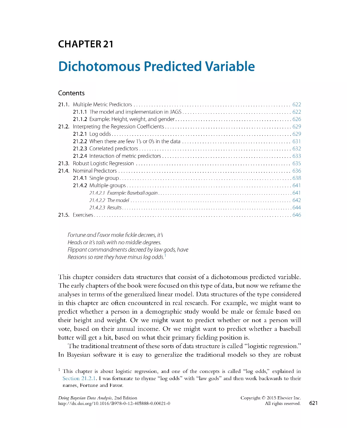 27. Chapter-21-Dichotomous-Predicted-Variable_2015_Doing-Bayesian-Data-Analysis-Second-Edition-