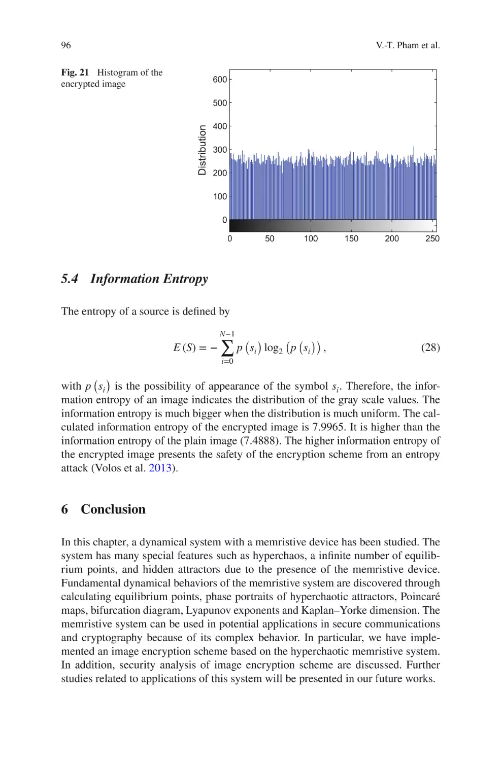 5.4 Information Entropy
6 Conclusion