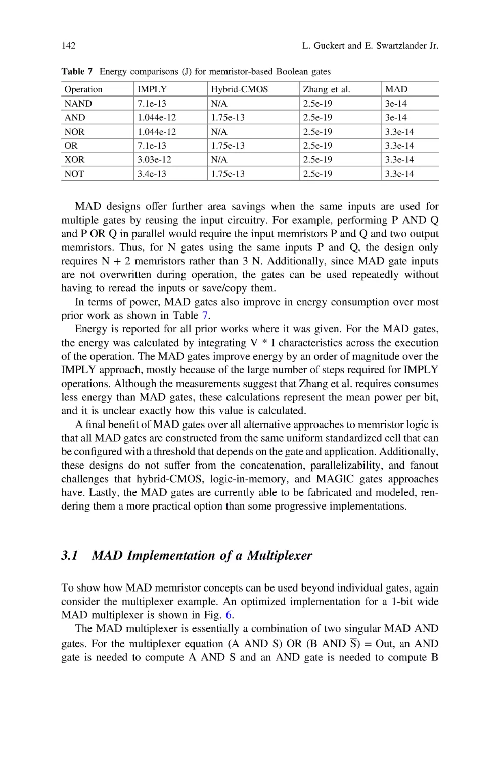 3.1 MAD Implementation of a Multiplexer