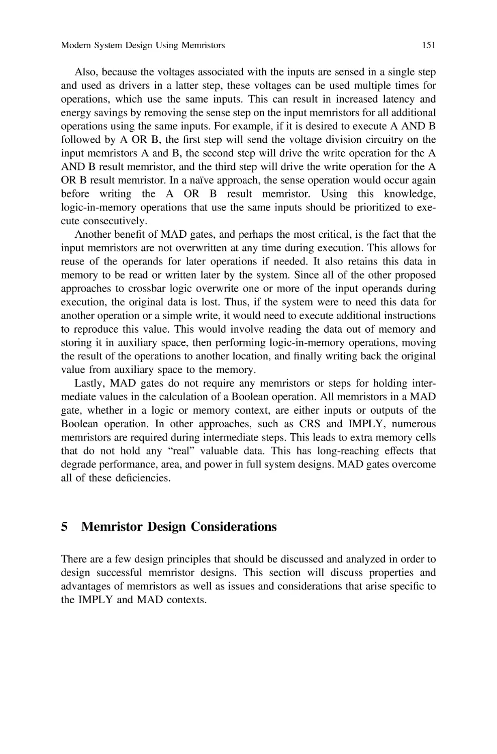 5 Memristor Design Considerations