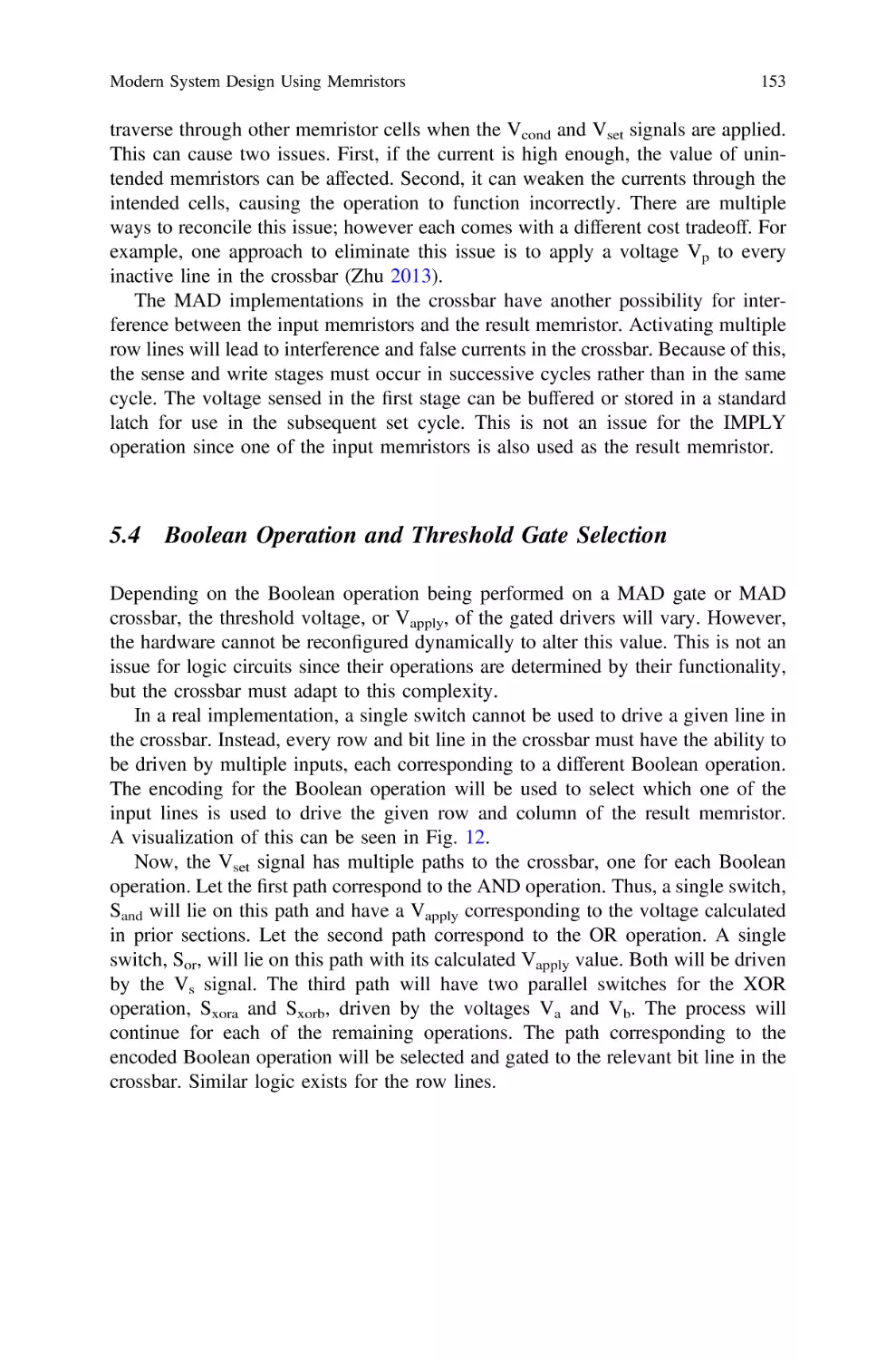 5.4 Boolean Operation and Threshold Gate Selection