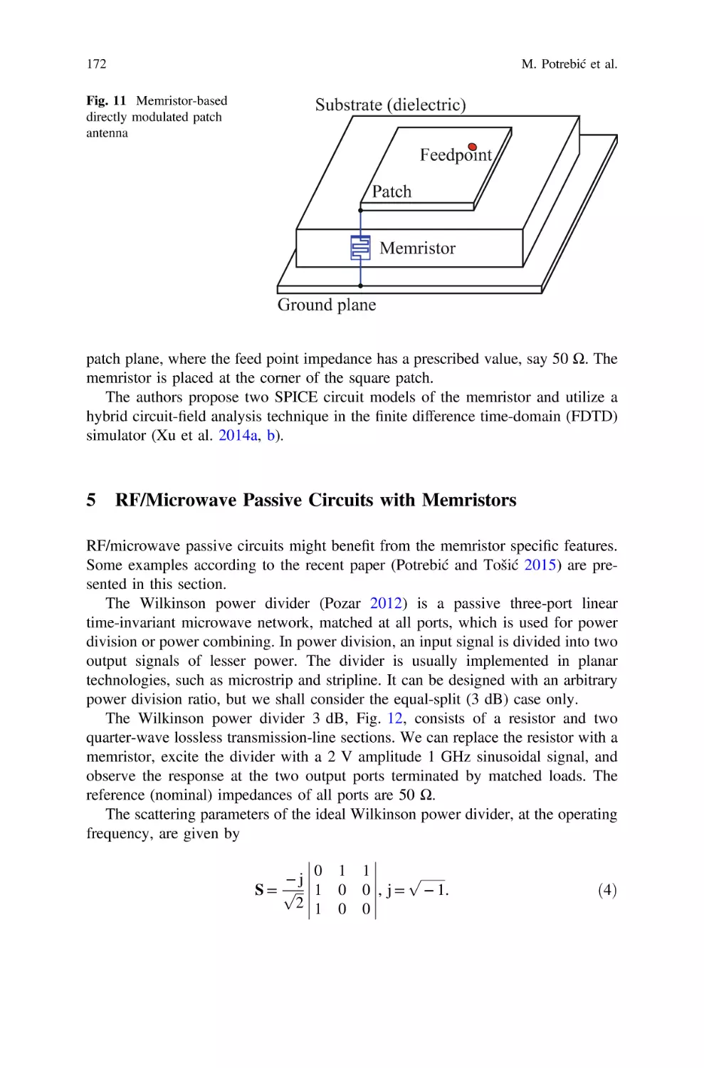 5 RF/Microwave Passive Circuits with Memristors