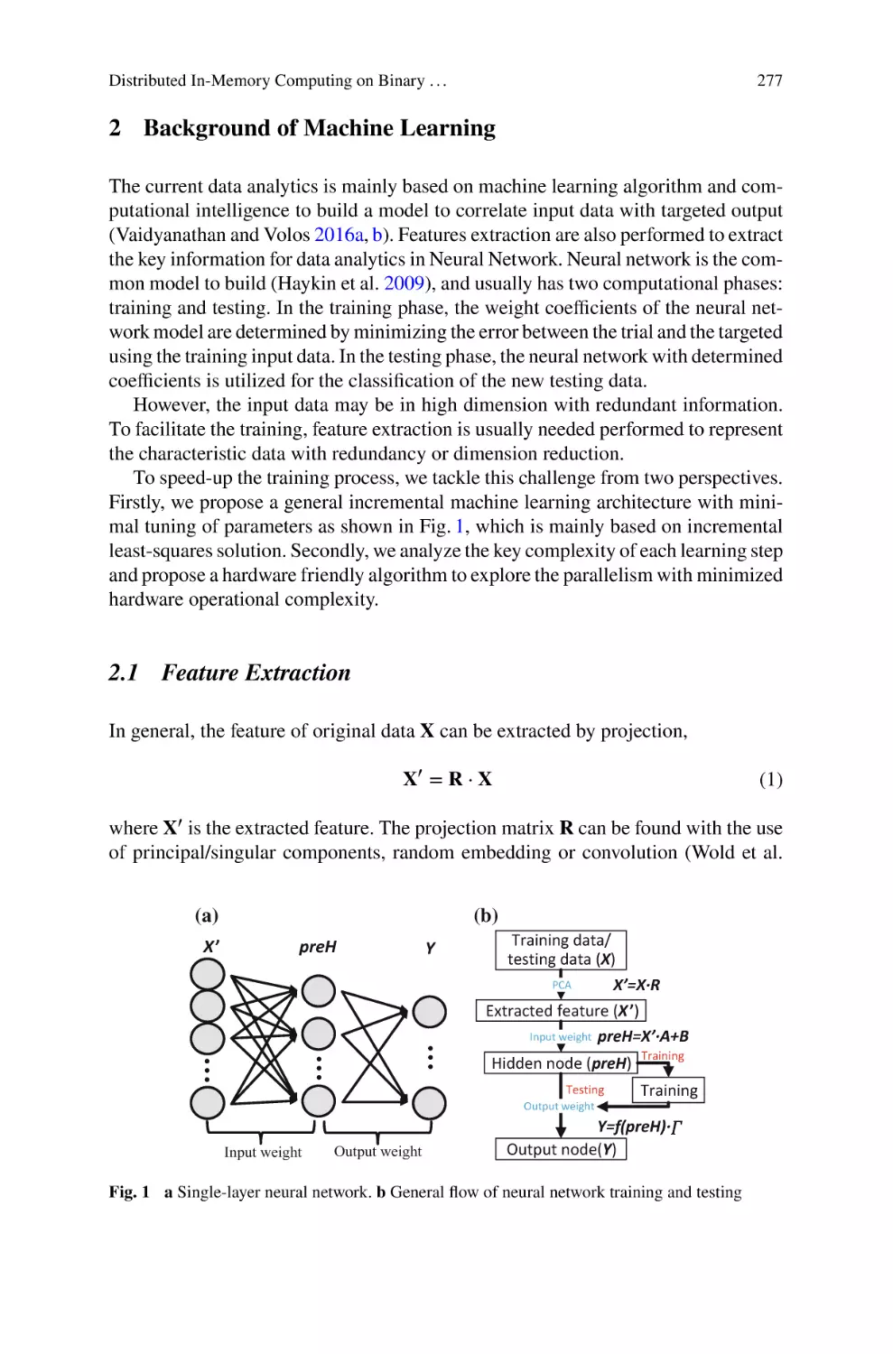 2 Background of Machine Learning
2.1 Feature Extraction