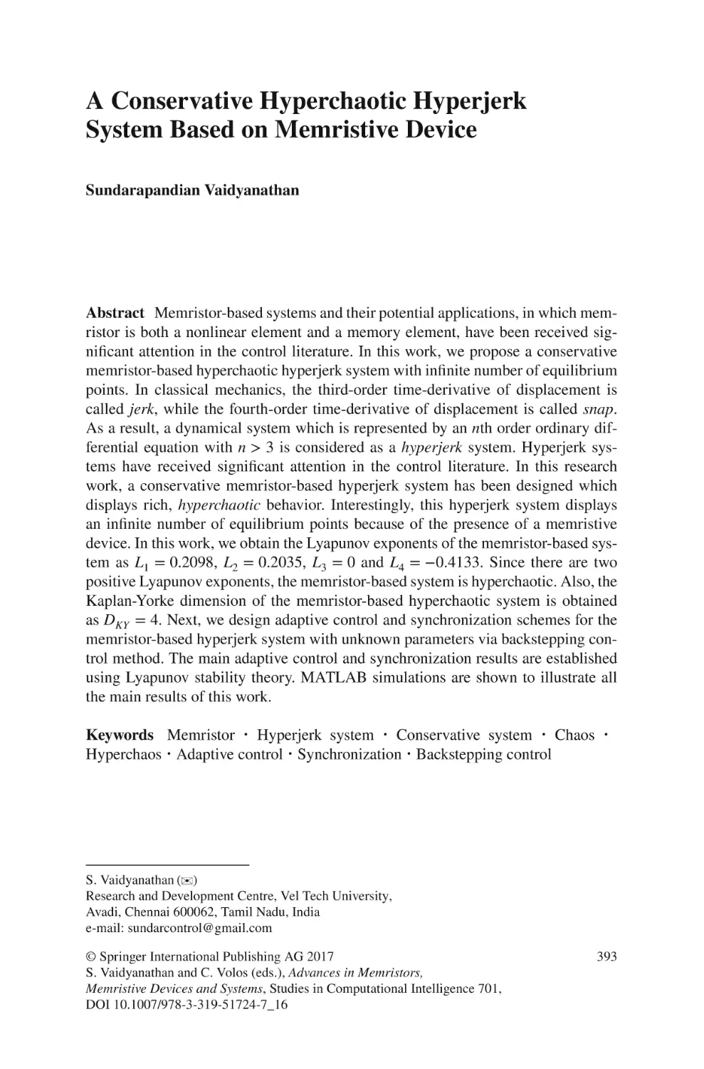 A Conservative Hyperchaotic Hyperjerk System Based on Memristive Device