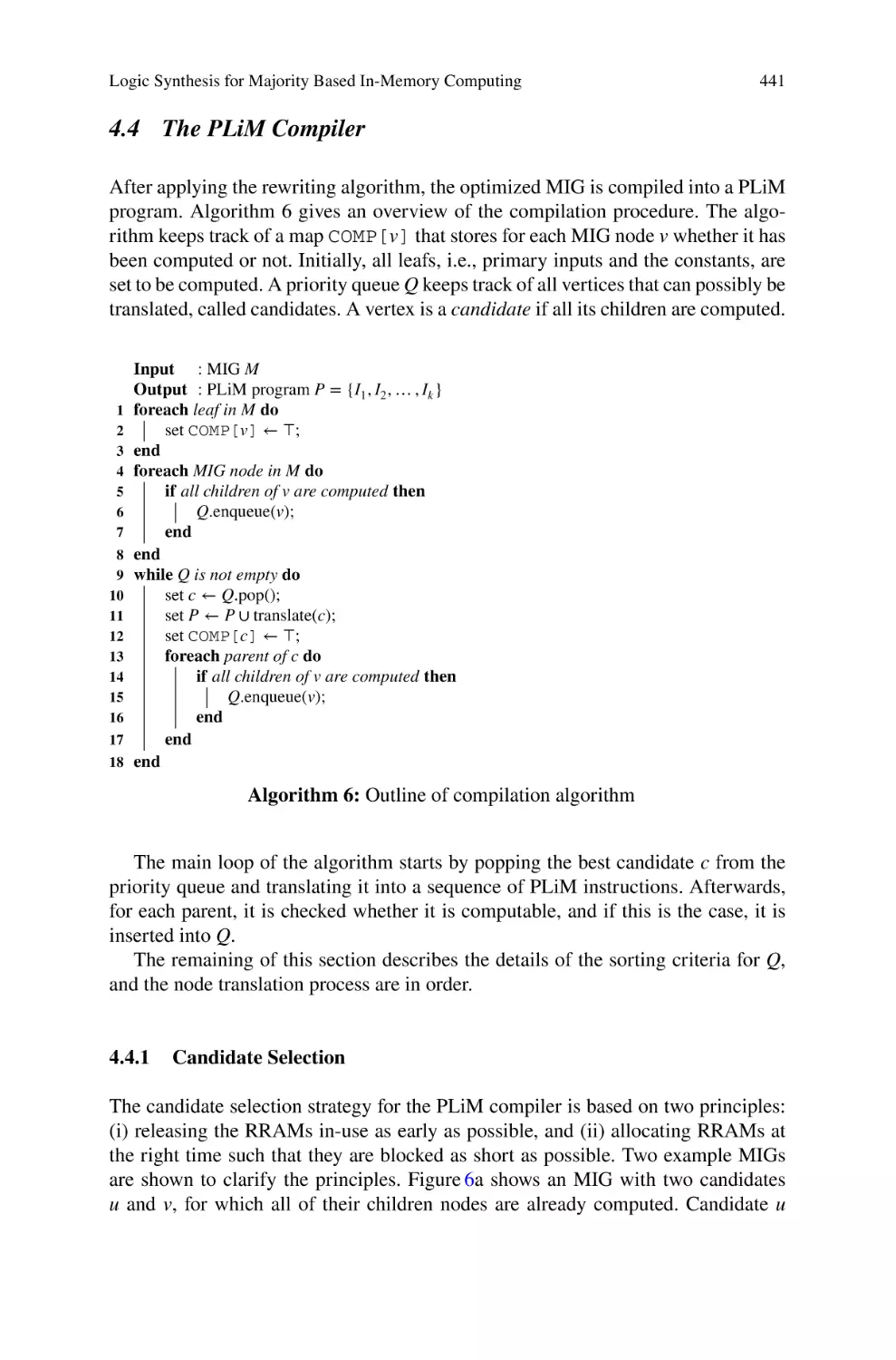 4.4 The PLiM Compiler