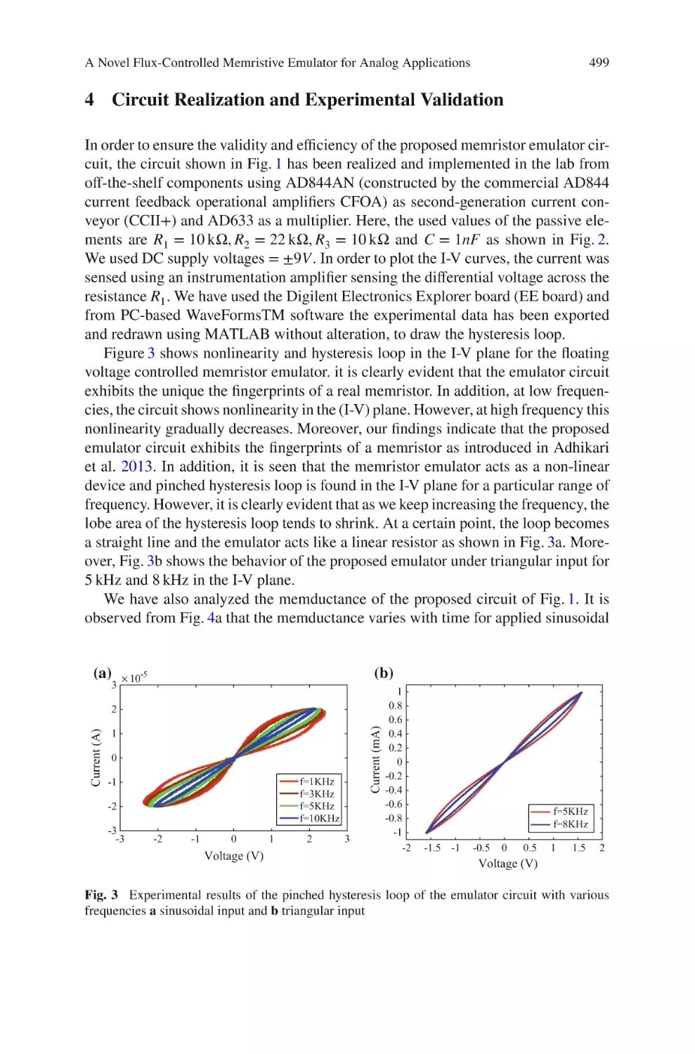 4 Circuit Realization and Experimental Validation