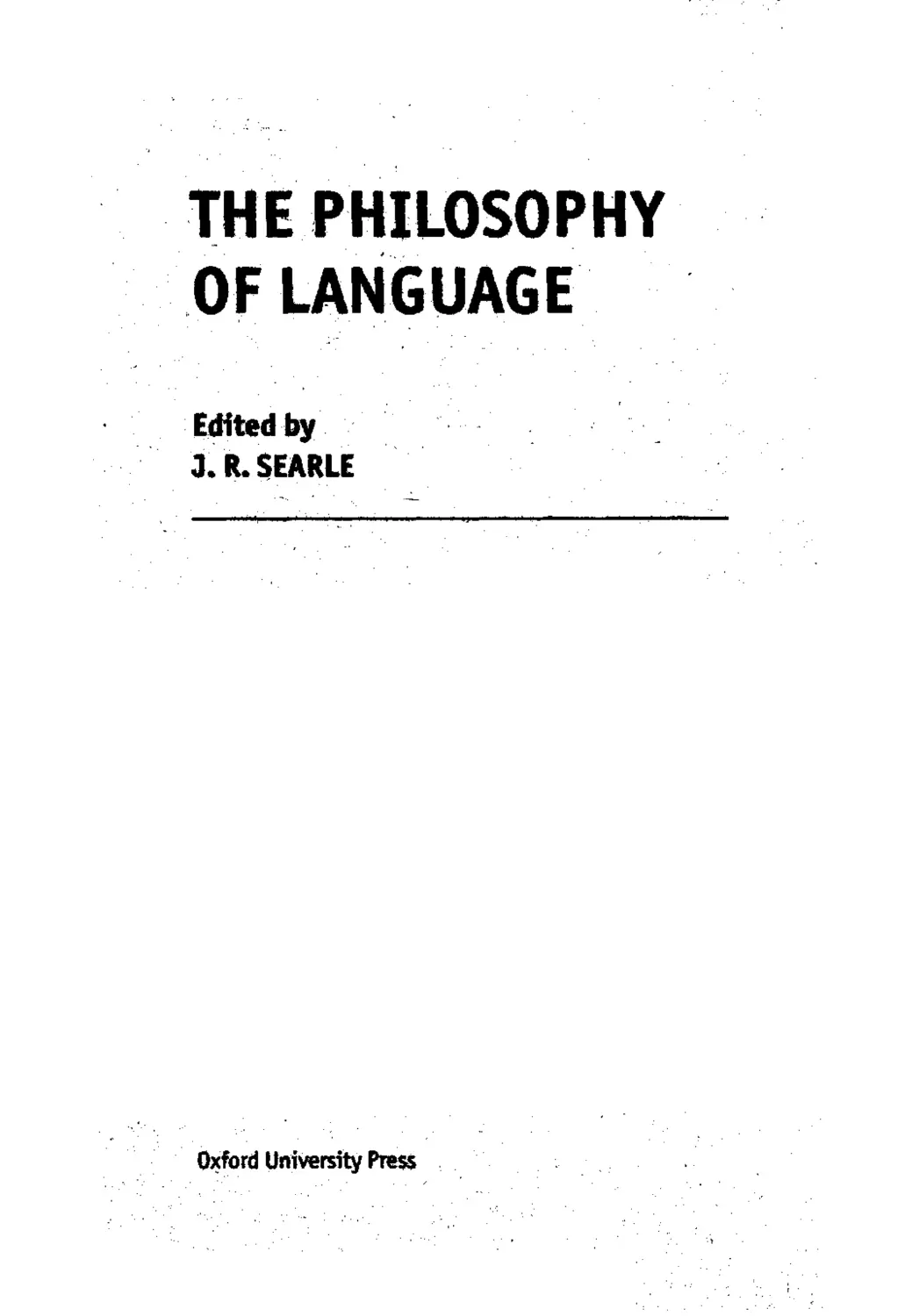 3-Серл Дж. - Философия языка.pdf
