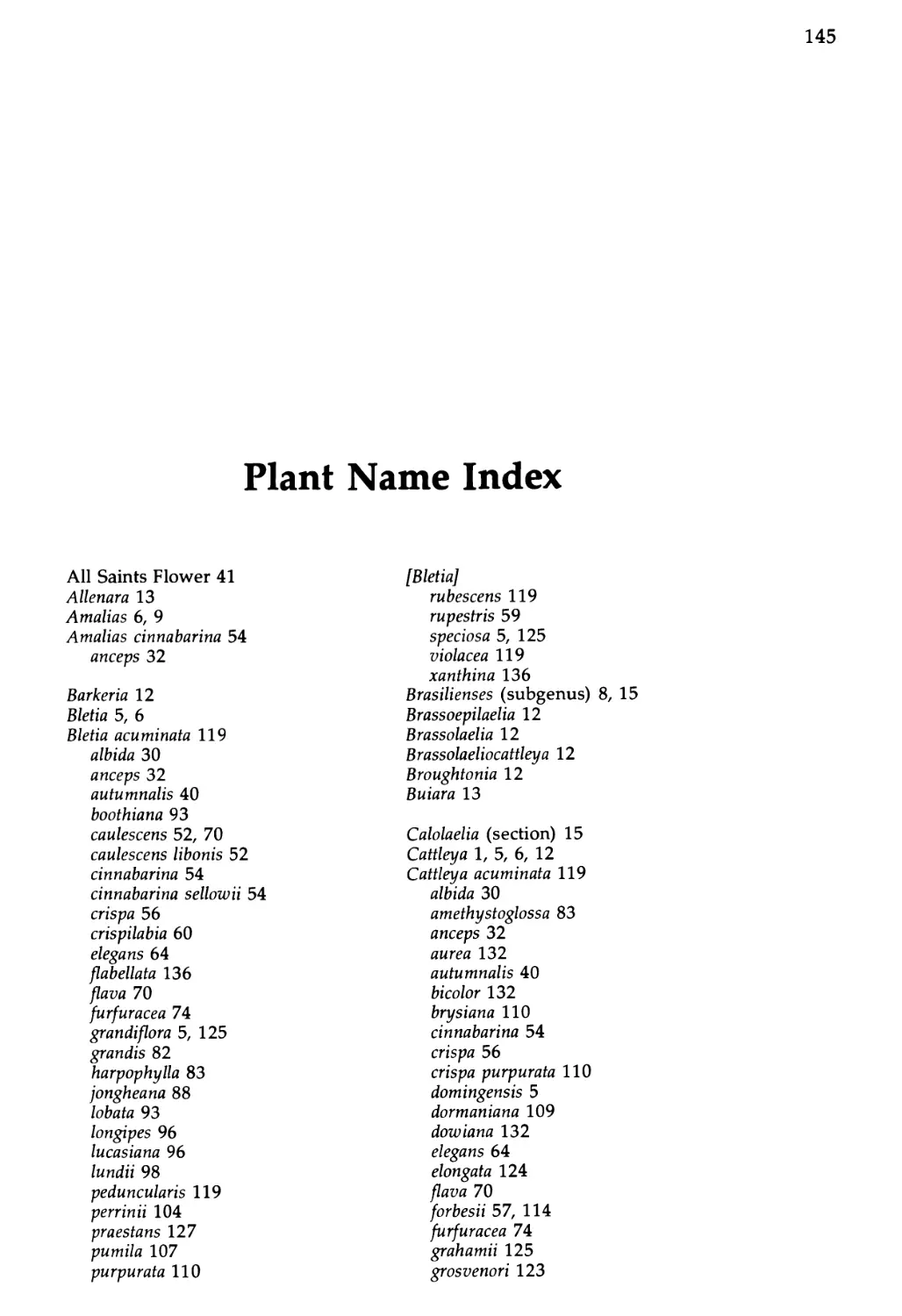 Plant Name Index