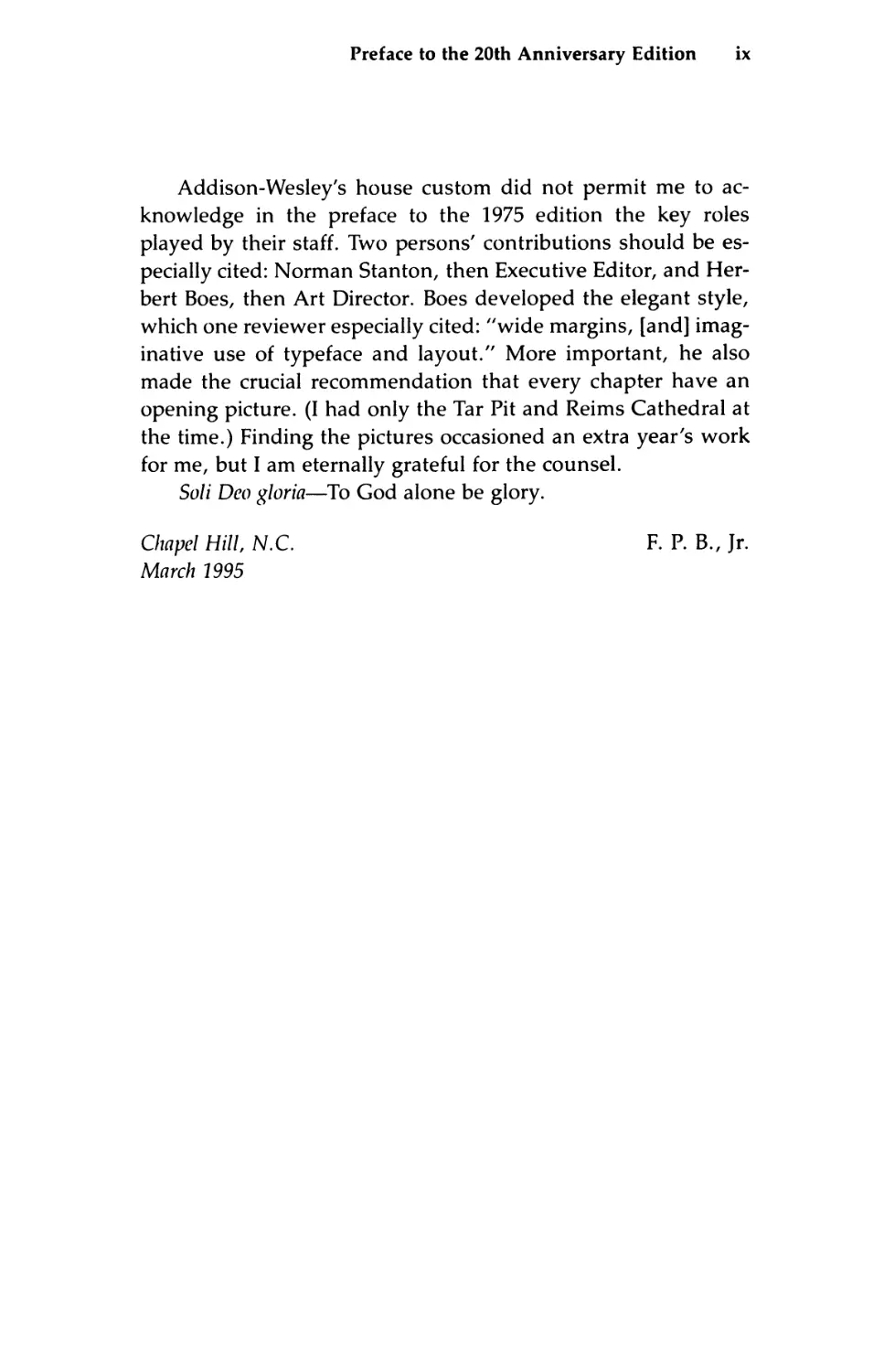 Preface to the First Edition