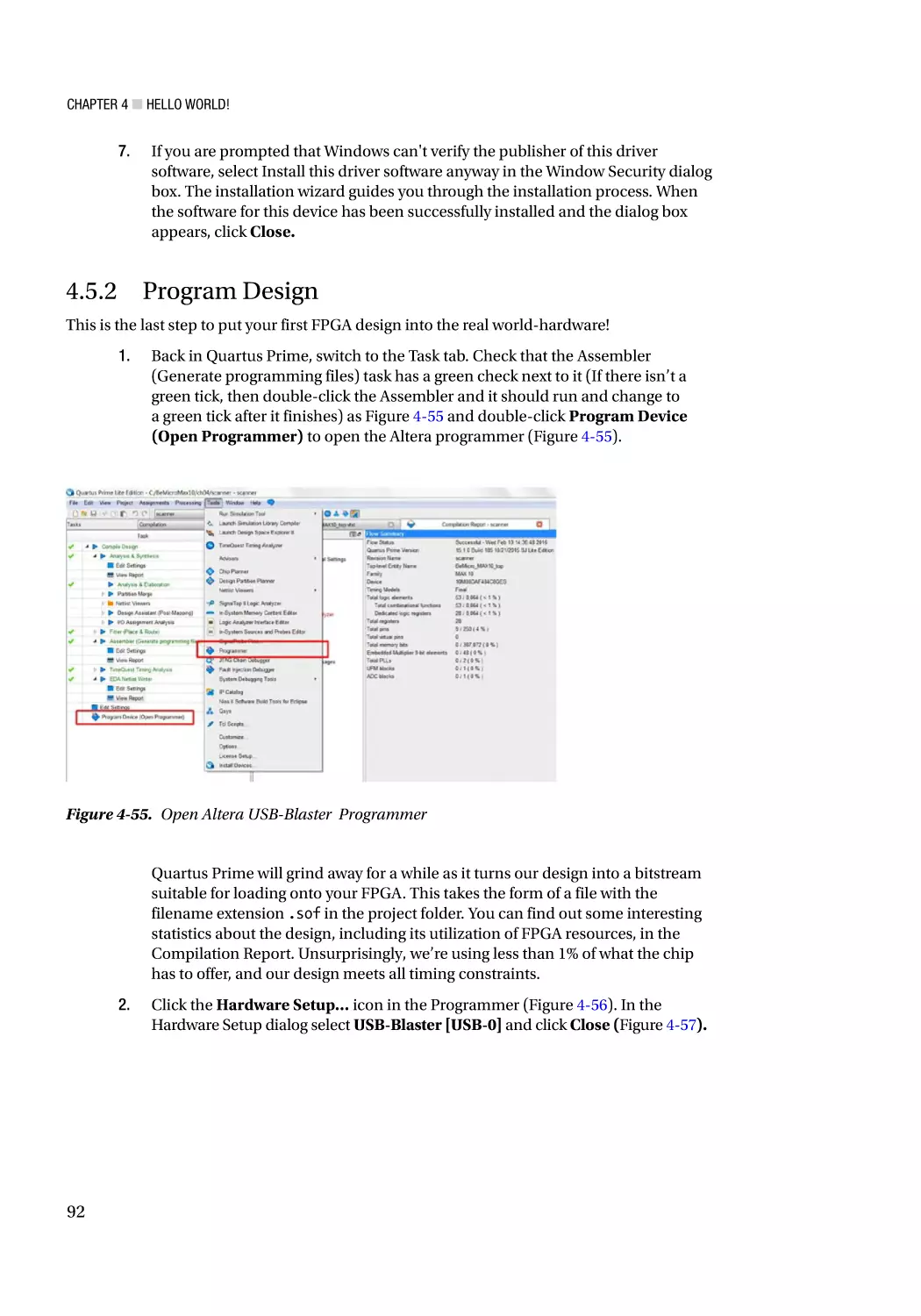 4.5.2 Program Design