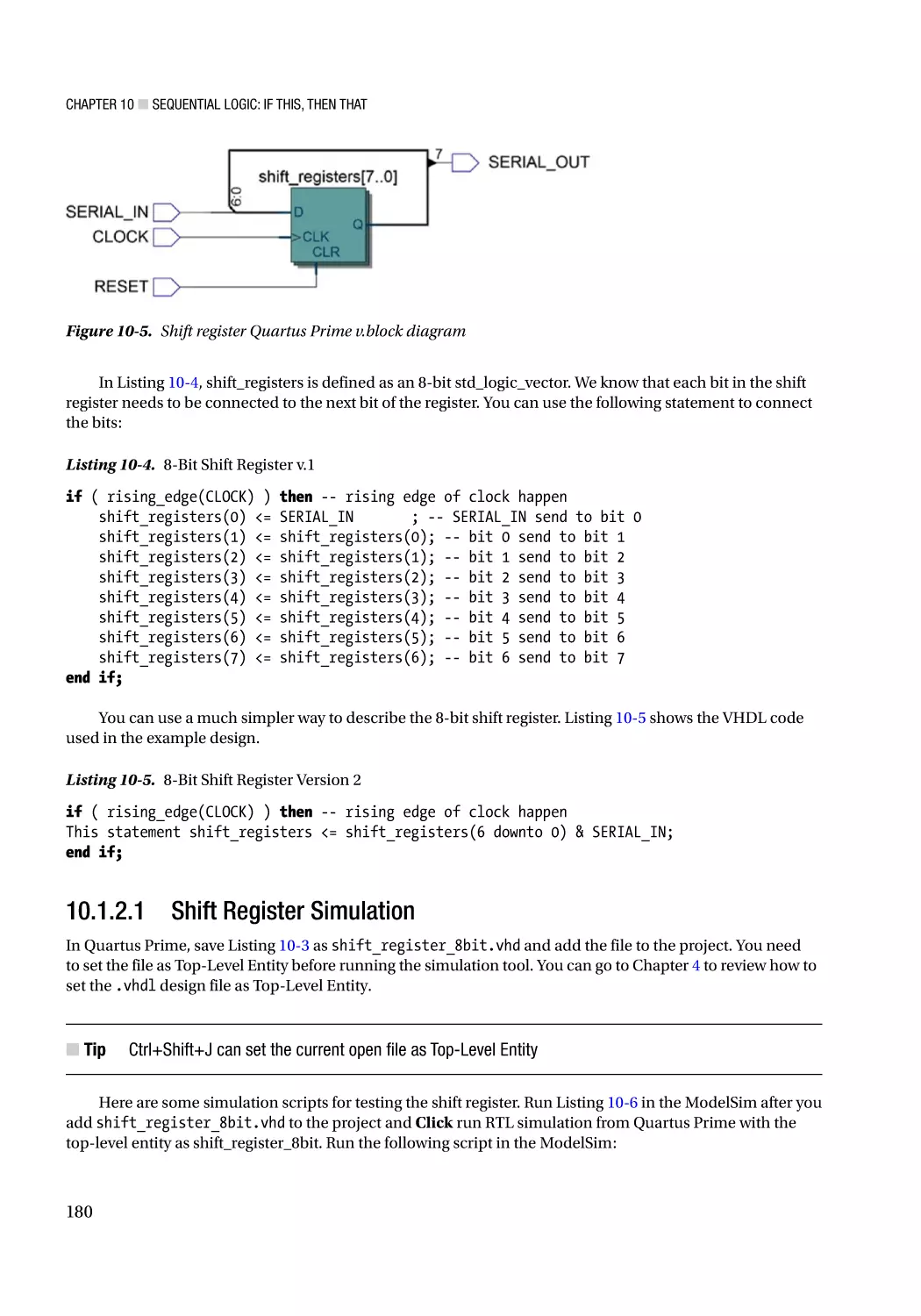 10.1.2.1 Shift Register Simulation