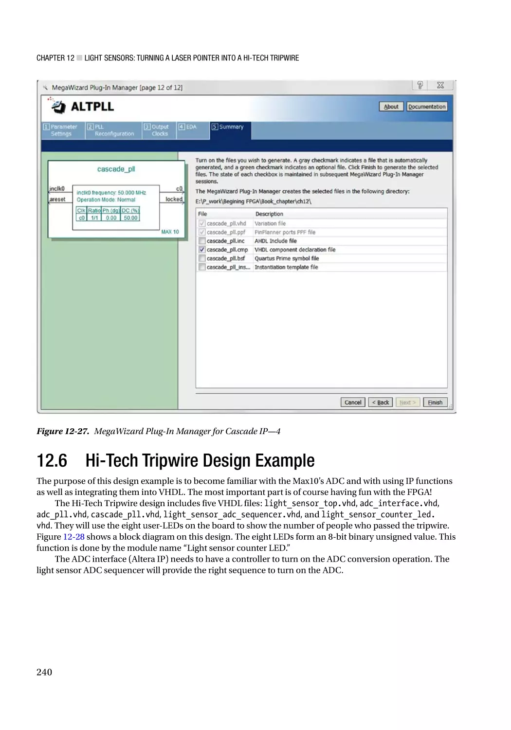 12.6 Hi-Tech Tripwire Design Example