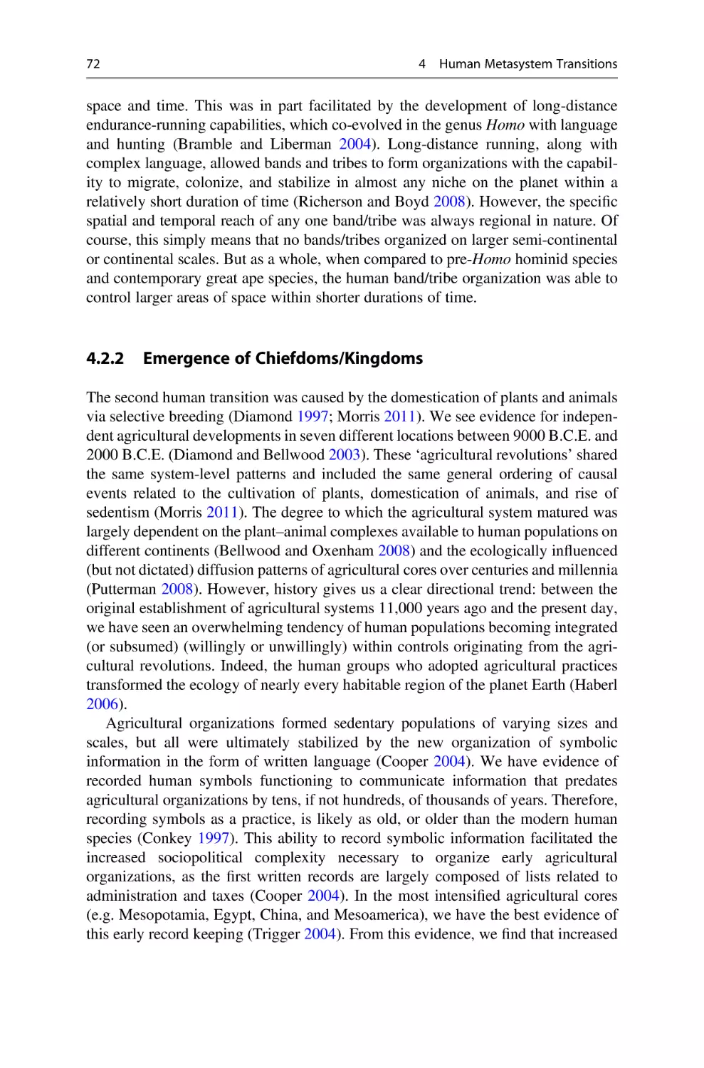 4.2.2 Emergence of Chiefdoms/Kingdoms