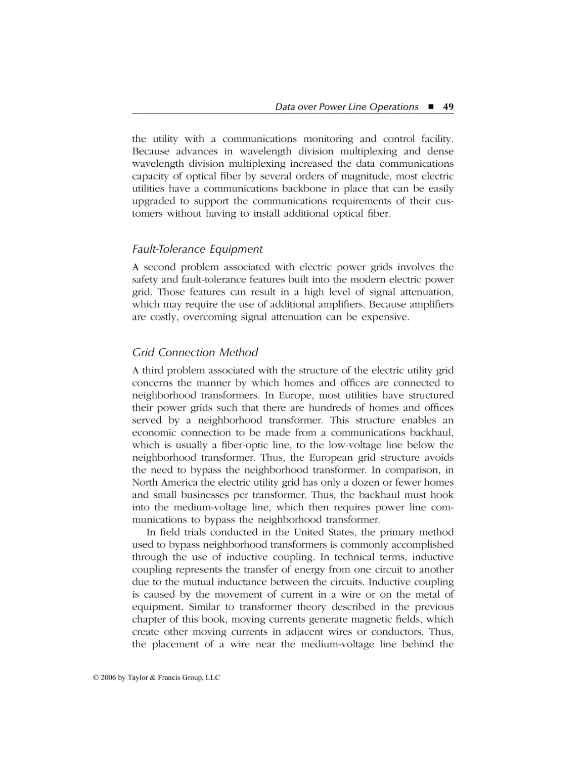 Fault- Tolerance Equipment
Grid Connection Method