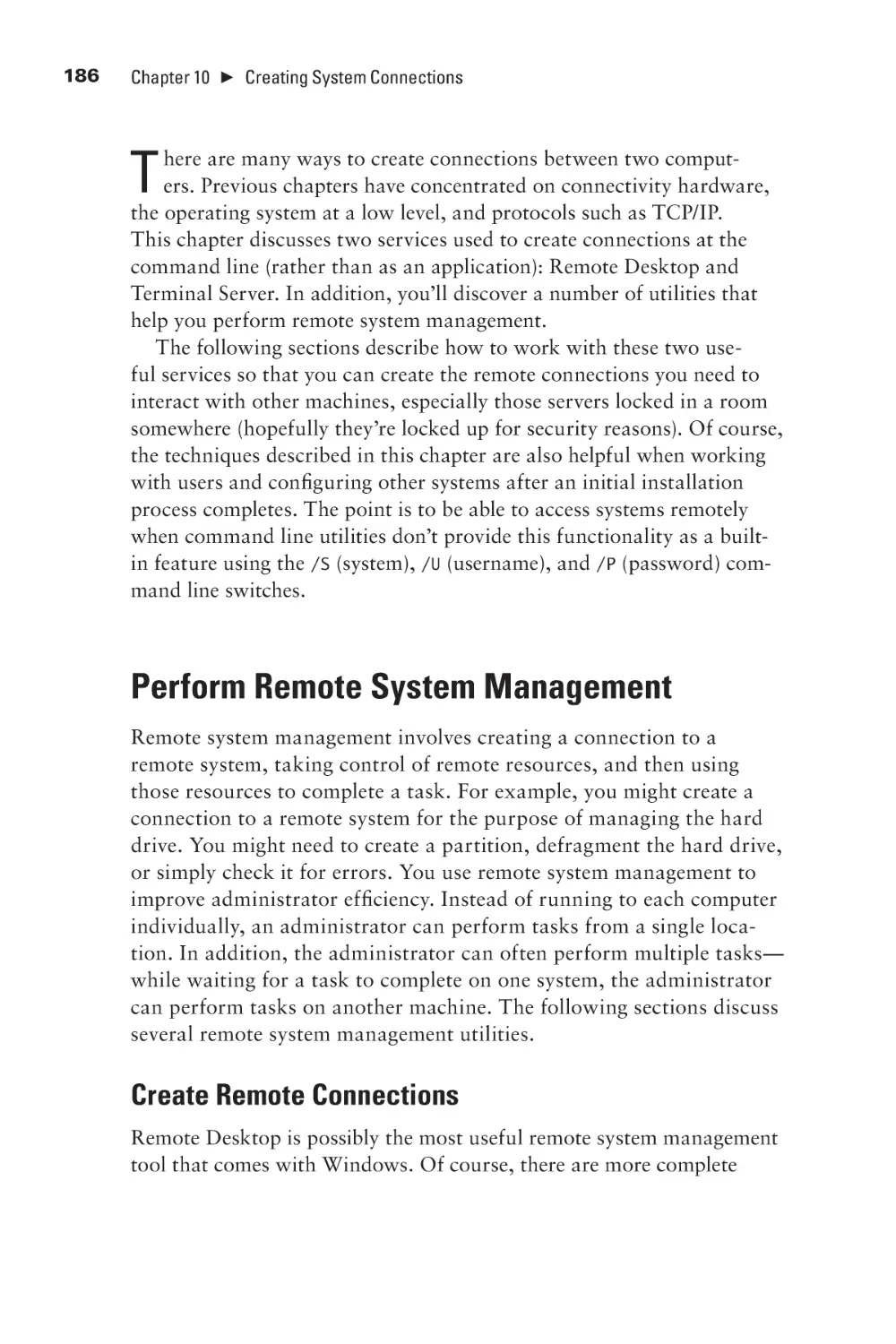 Perform Remote System Management