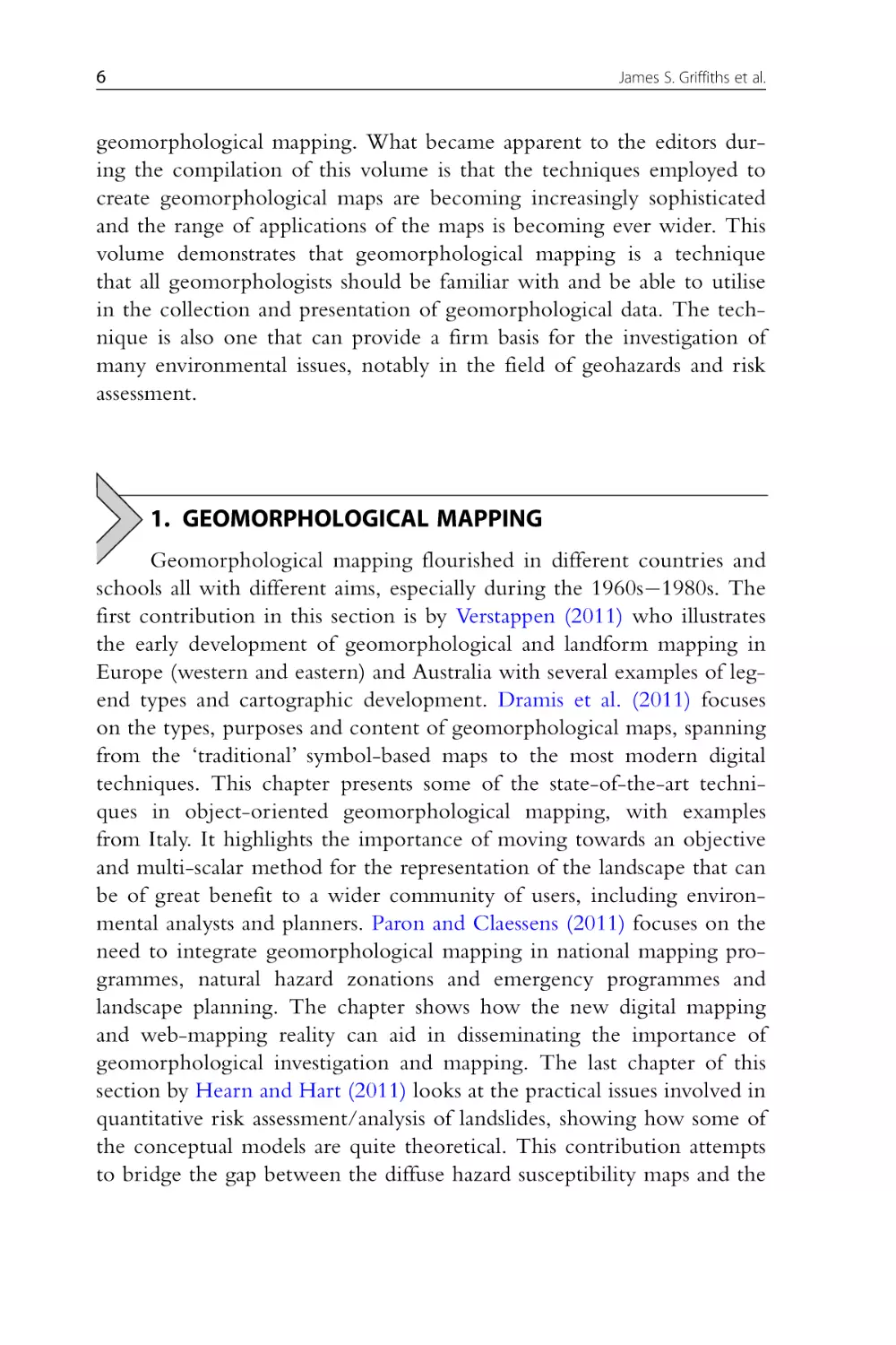 1. Geomorphological Mapping