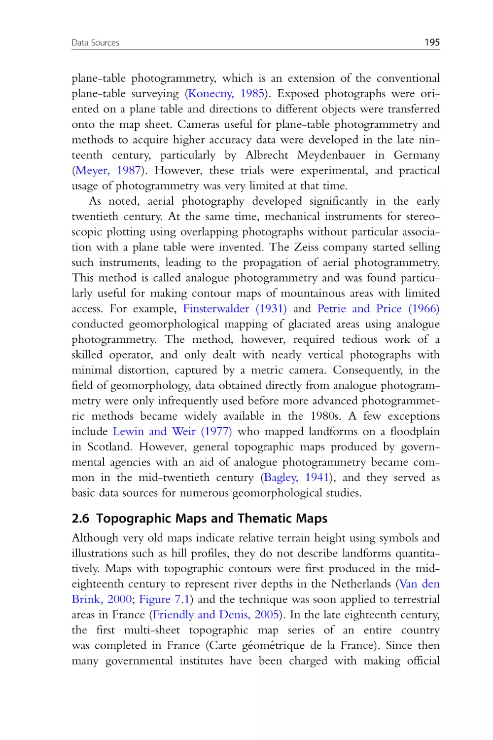 2.6 Topographic Maps and Thematic Maps
