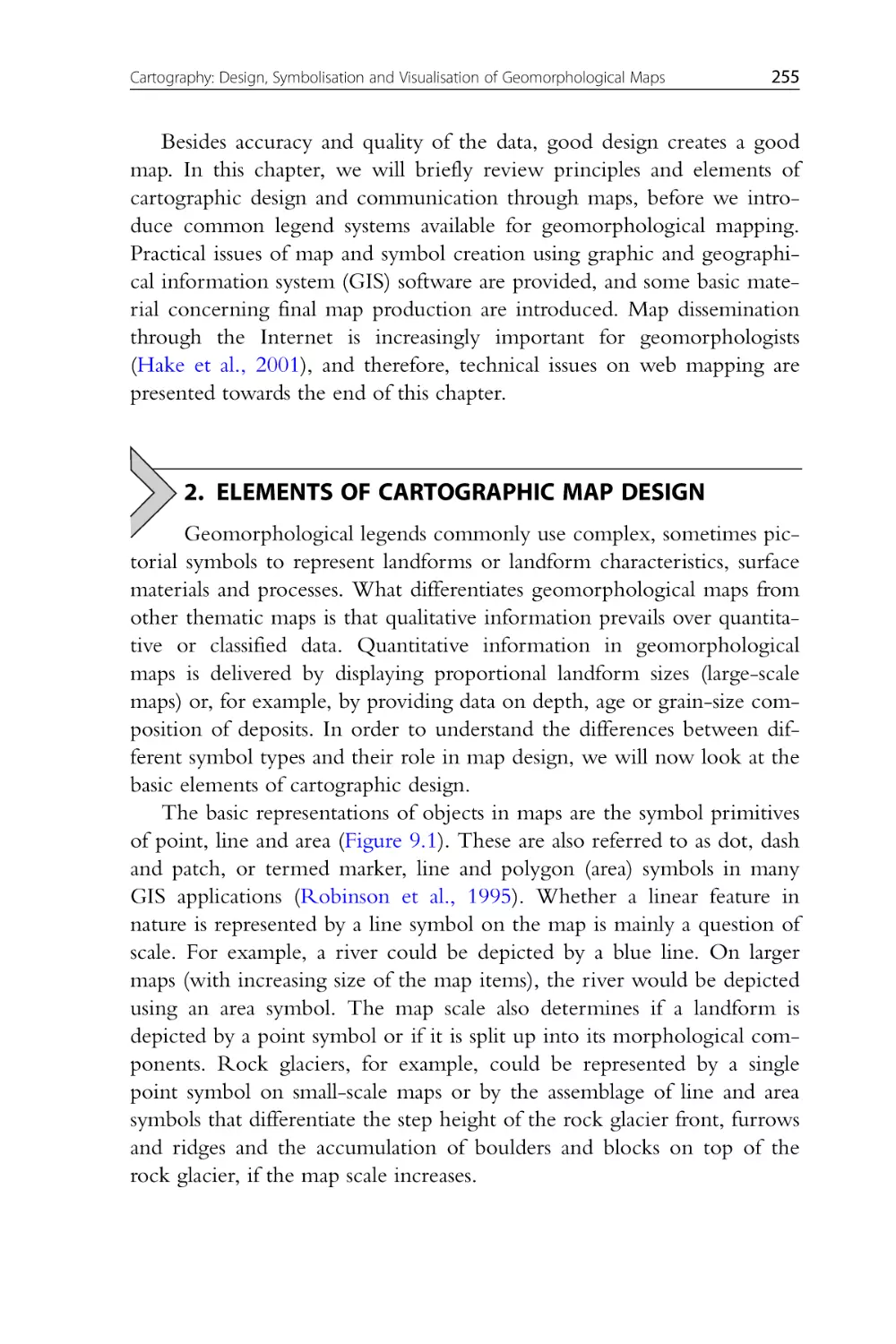 2. Elements of Cartographic Map Design