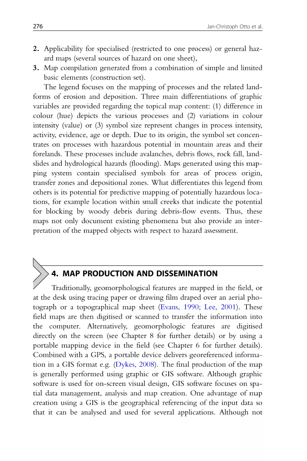 4. Map Production and Dissemination